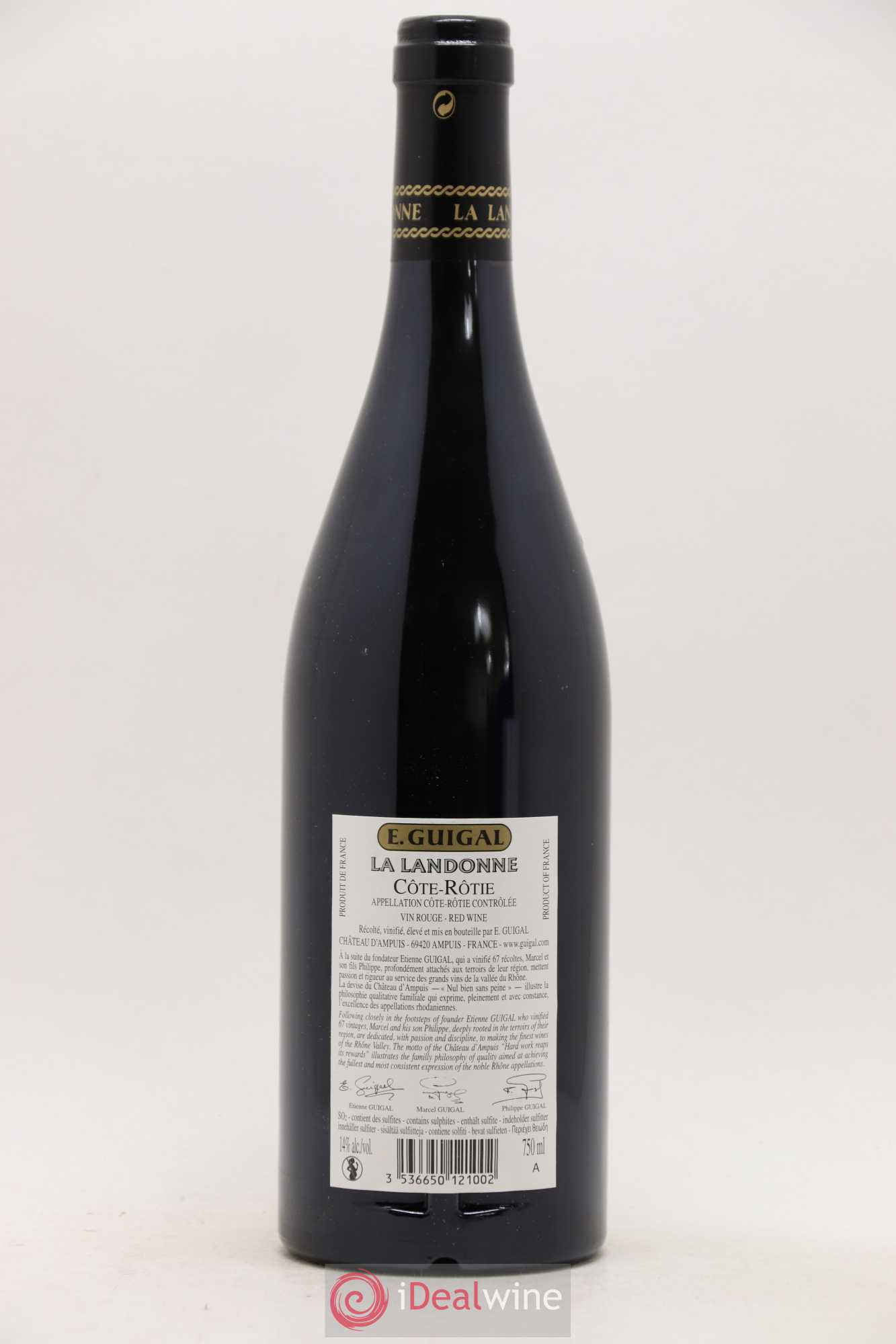 Côte-Rôtie La Landonne Guigal 2015 - Lot de 1 bouteille - 1