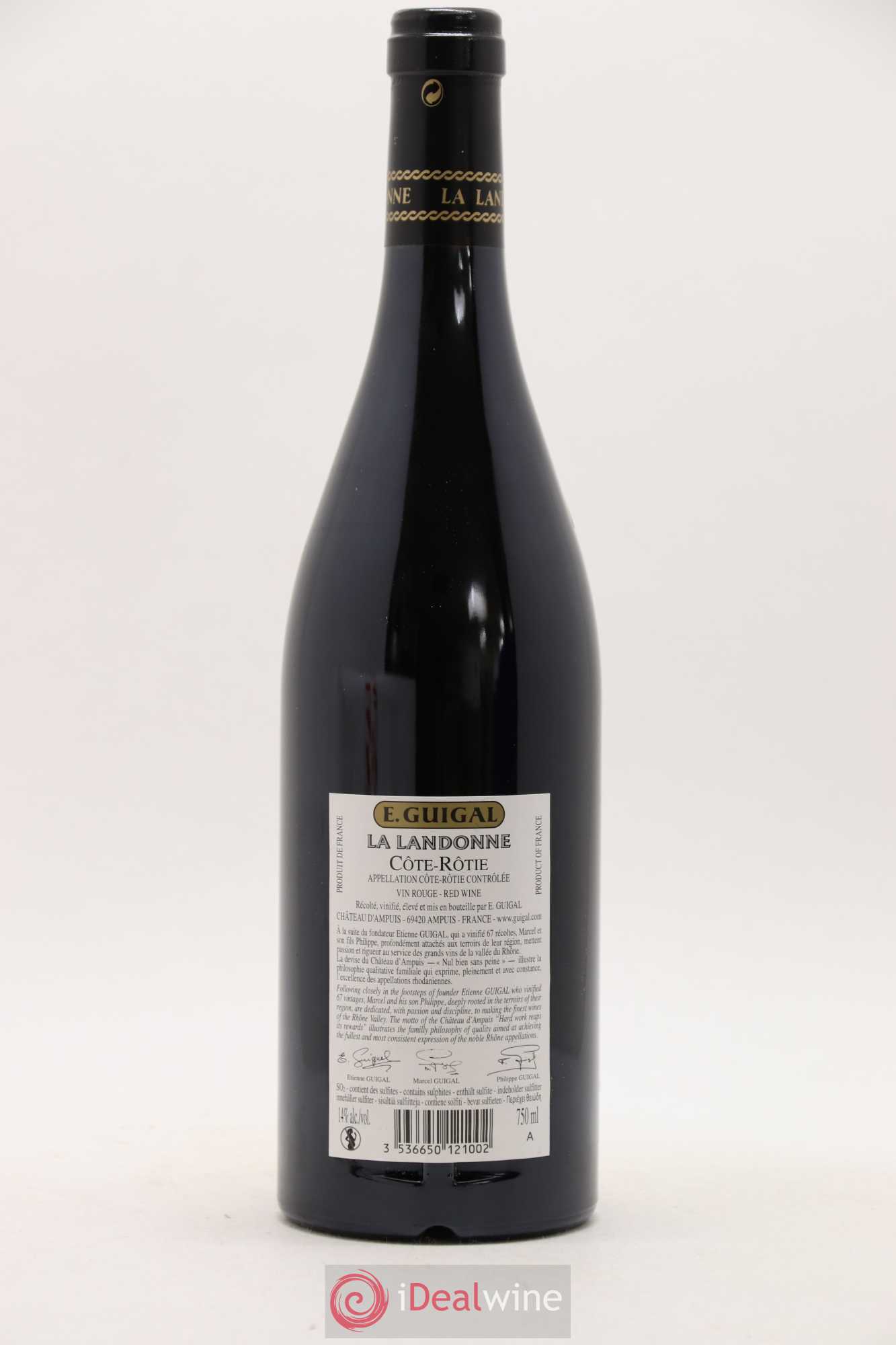 Côte-Rôtie La Landonne Guigal 2015 - Lot de 1 bouteille - 1