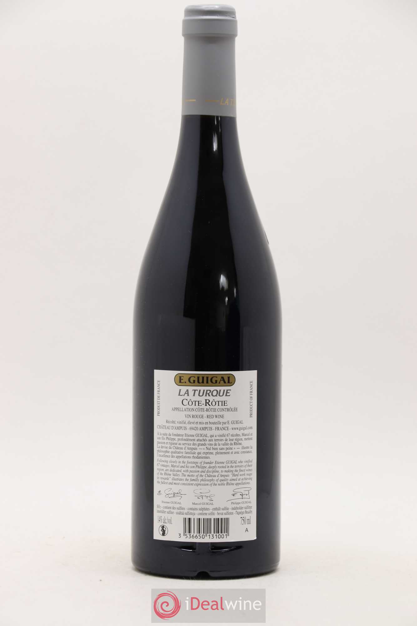 Côte-Rôtie La Turque Guigal 2015 - Lot de 1 bouteille - 1