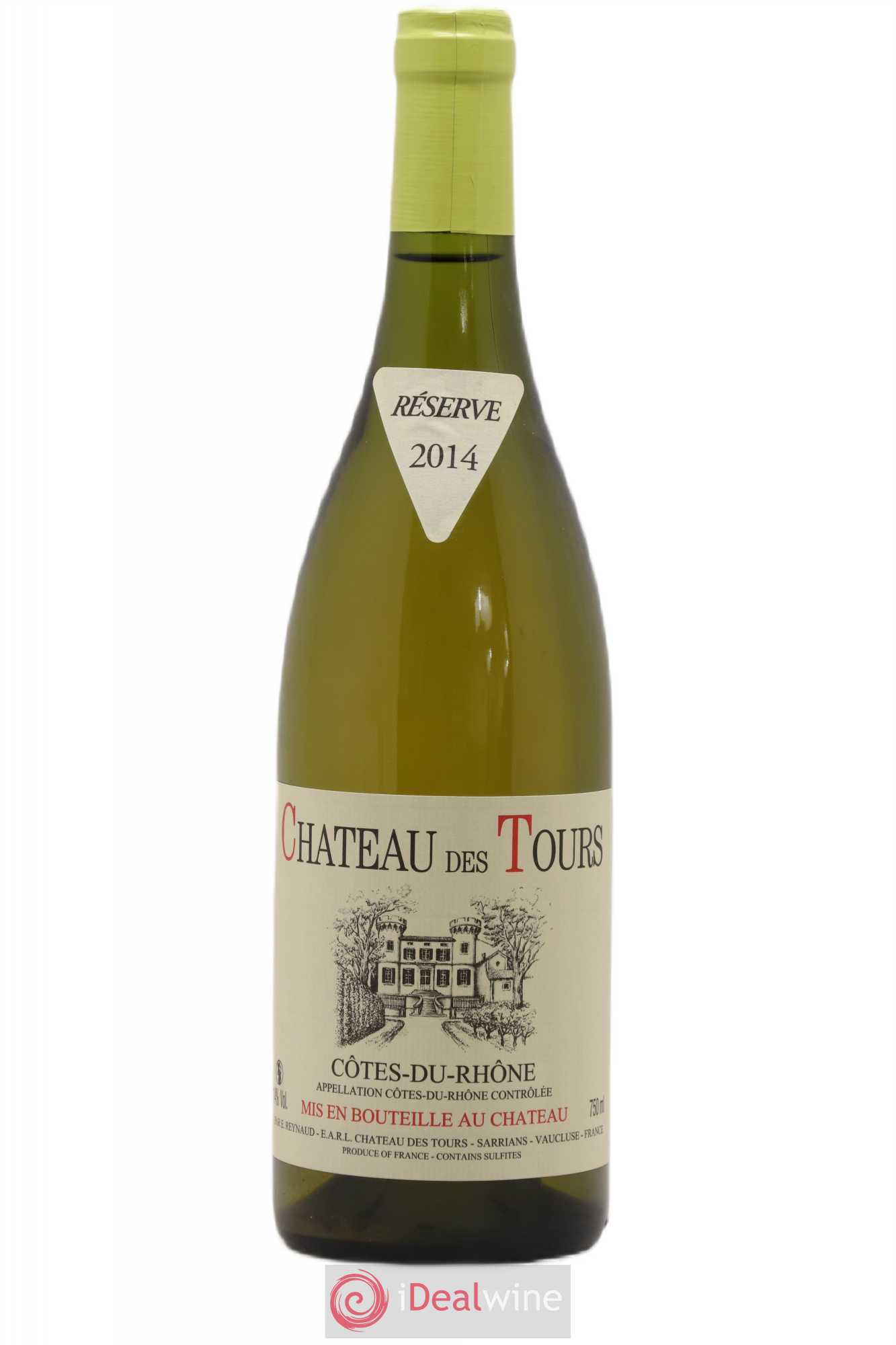 Côtes-du-Rhône Château des Tours Emmanuel Reynaud 2014 - Lot de 1 bouteille - 0