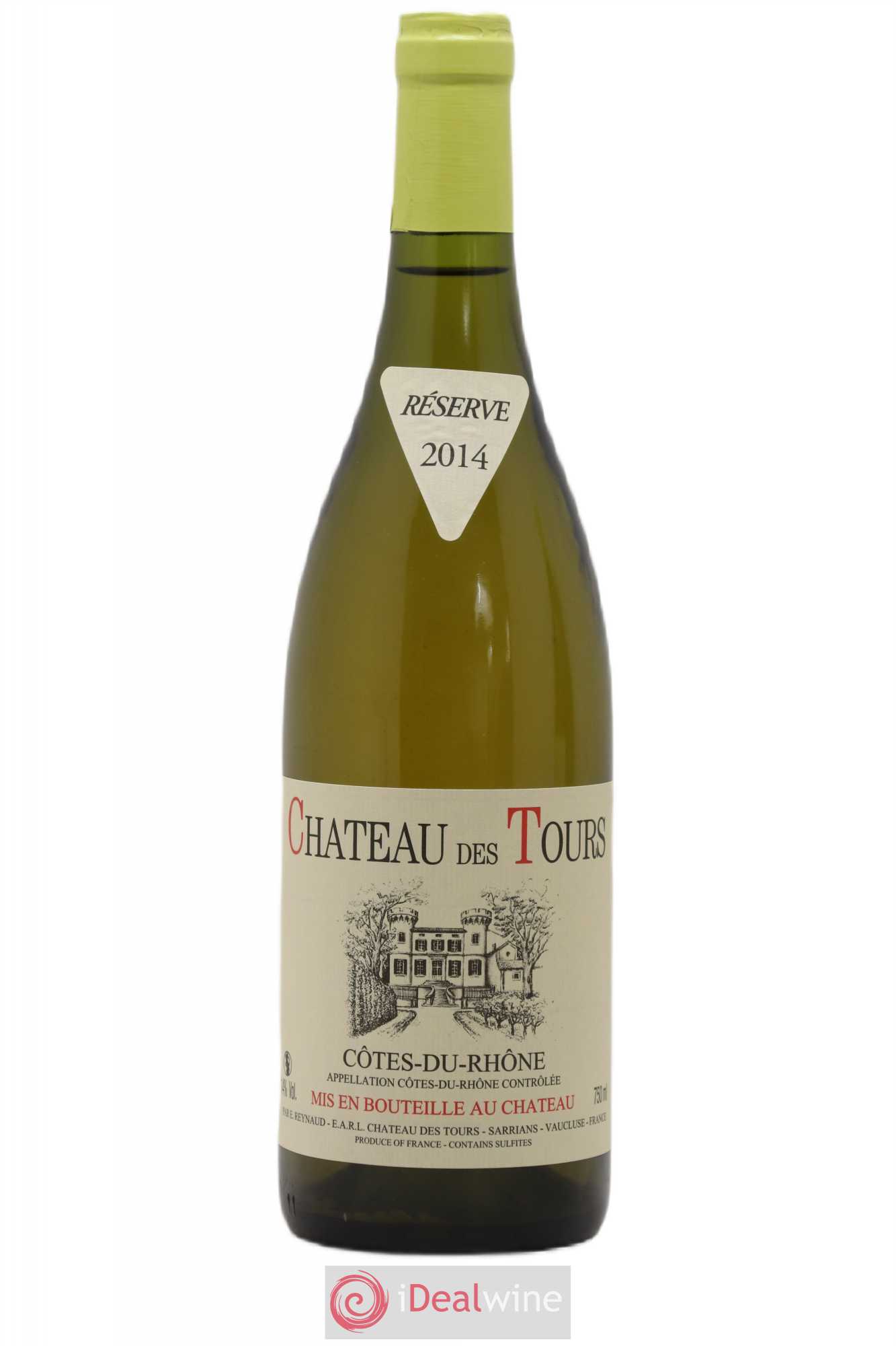 Côtes-du-Rhône Château des Tours Emmanuel Reynaud 2014 - Lot de 1 bouteille - 0