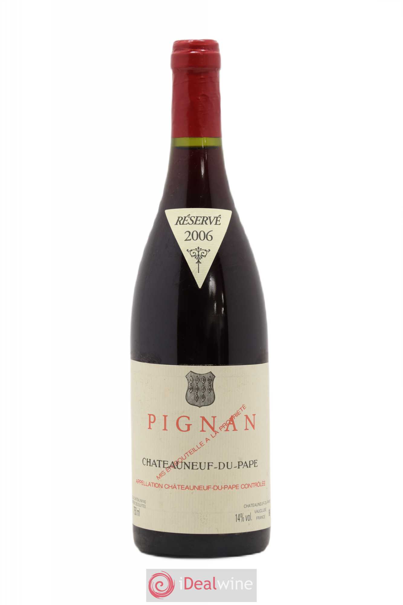 Châteauneuf-du-Pape Pignan Emmanuel Reynaud 2006 - Lot de 1 bouteille - 0