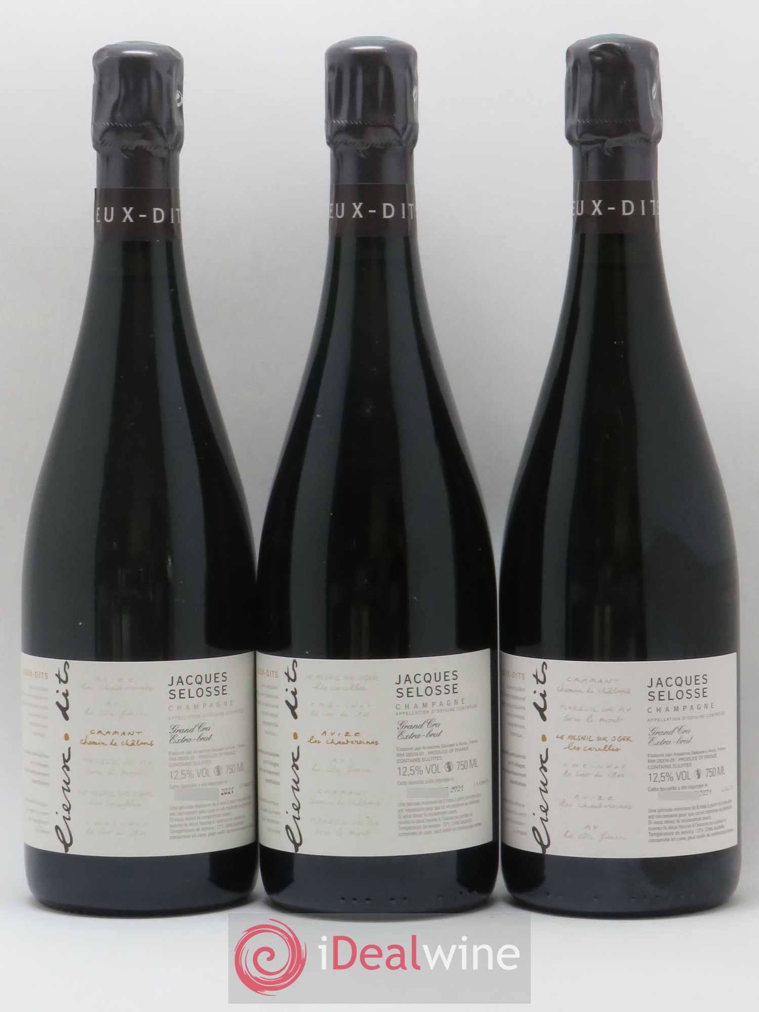 Caisse Collection Lieux-dits Jacques Selosse - Lot de 6 bouteilles - 2