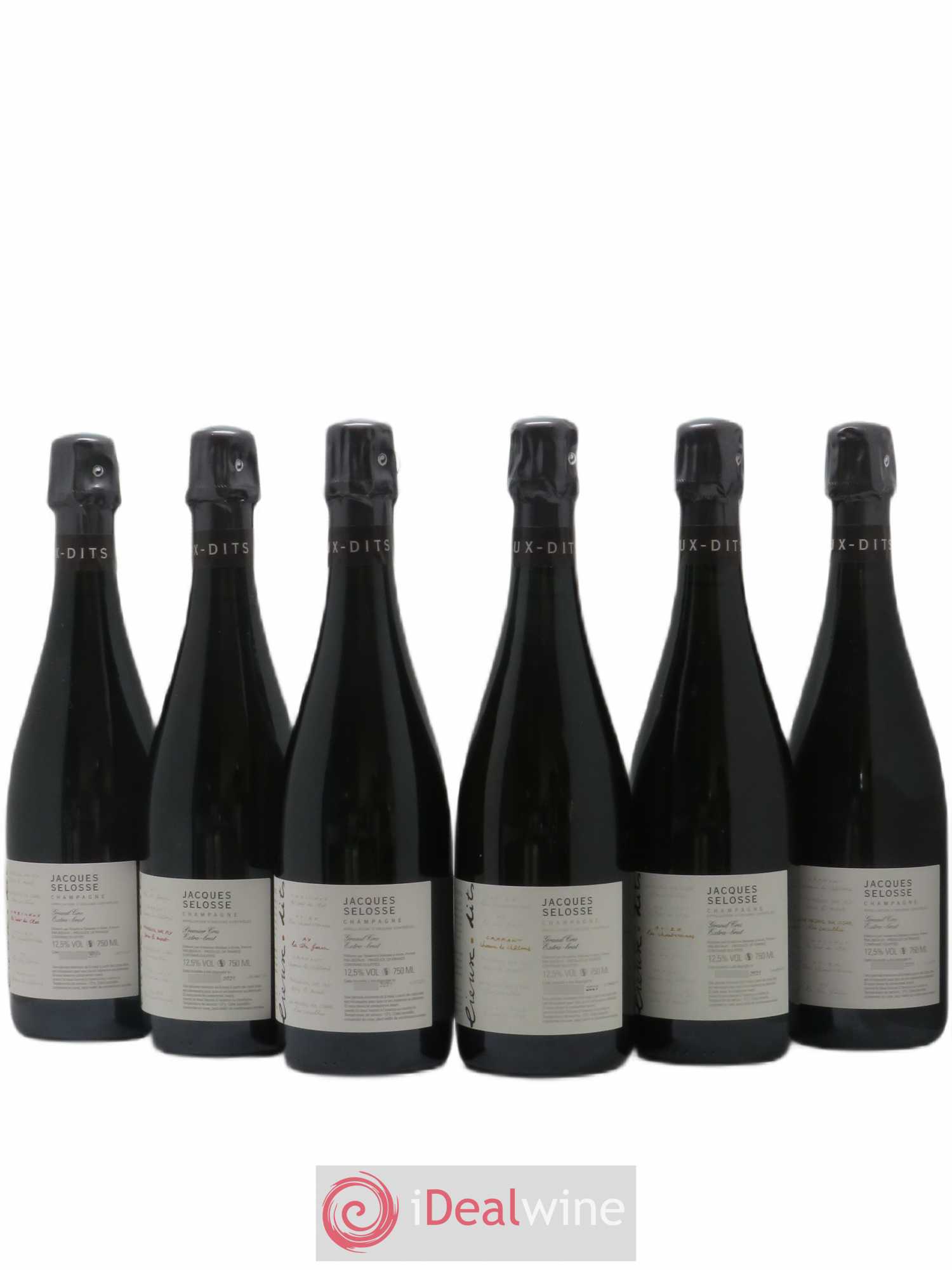 Caisse Collection Lieux-dits Jacques Selosse - Lot de 6 bouteilles - 0
