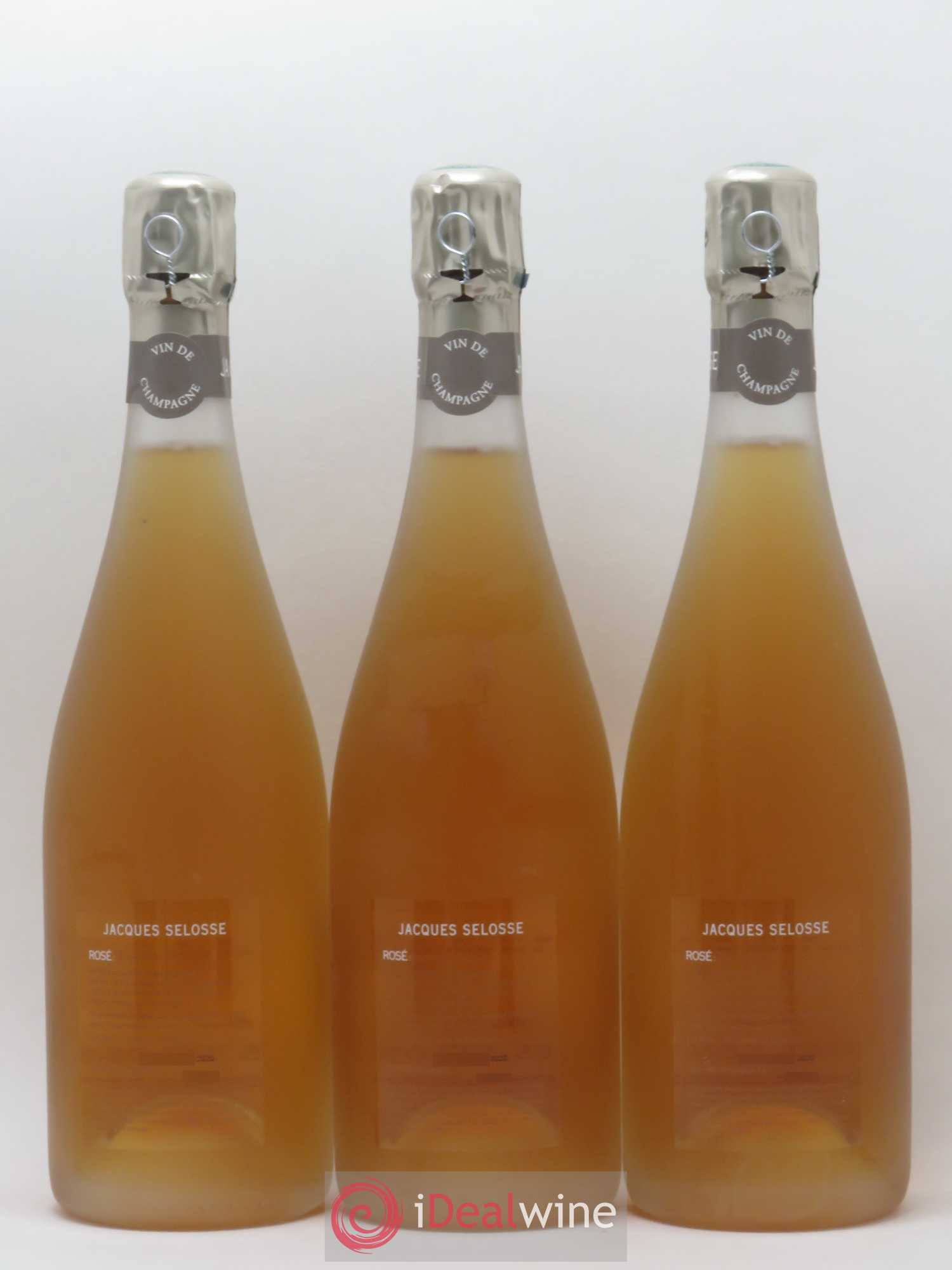Rosé Brut Jacques Selosse - Lot de 3 bouteilles - 1