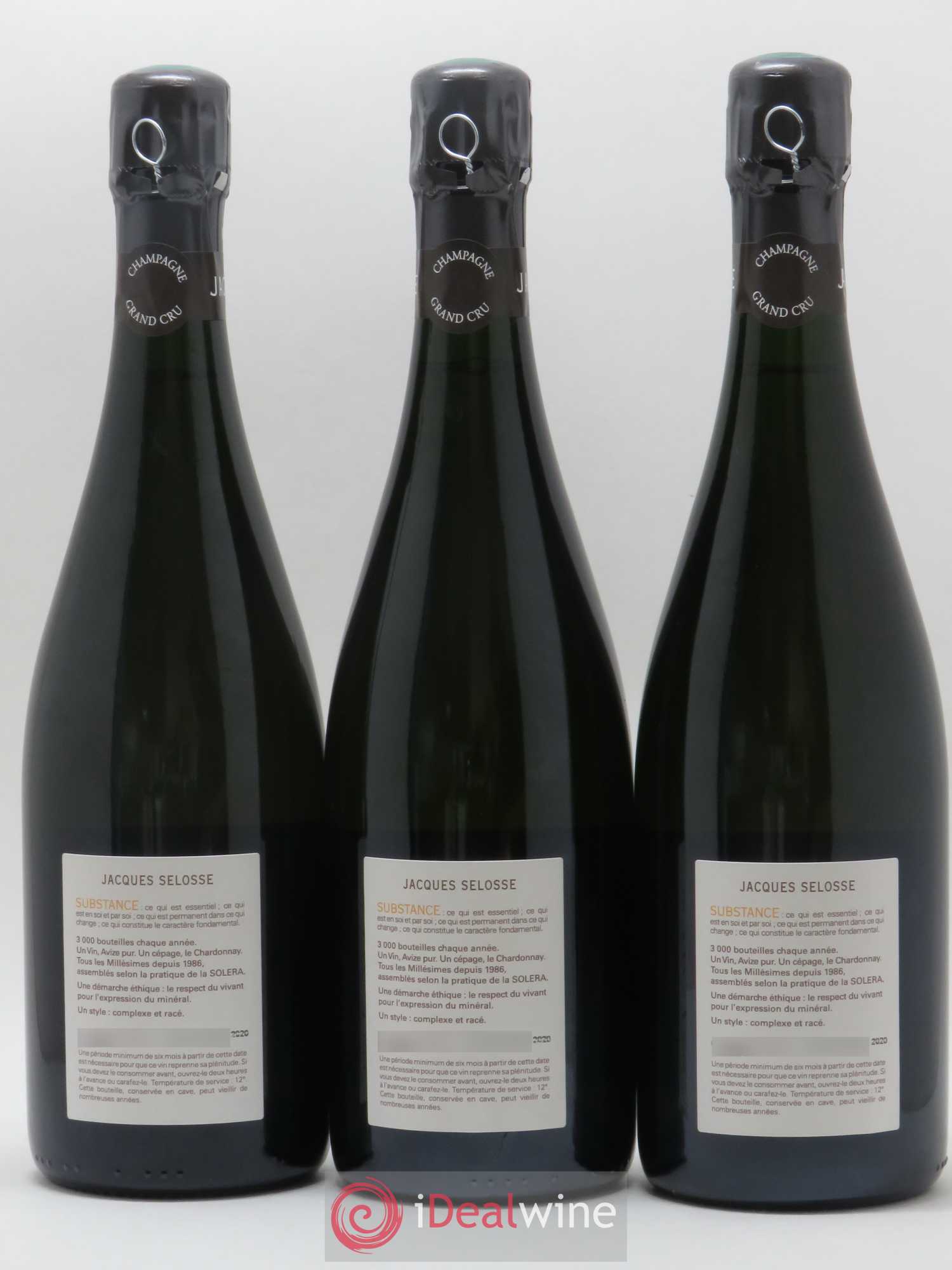 Substance Jacques Selosse - Lot de 3 bouteilles - 1