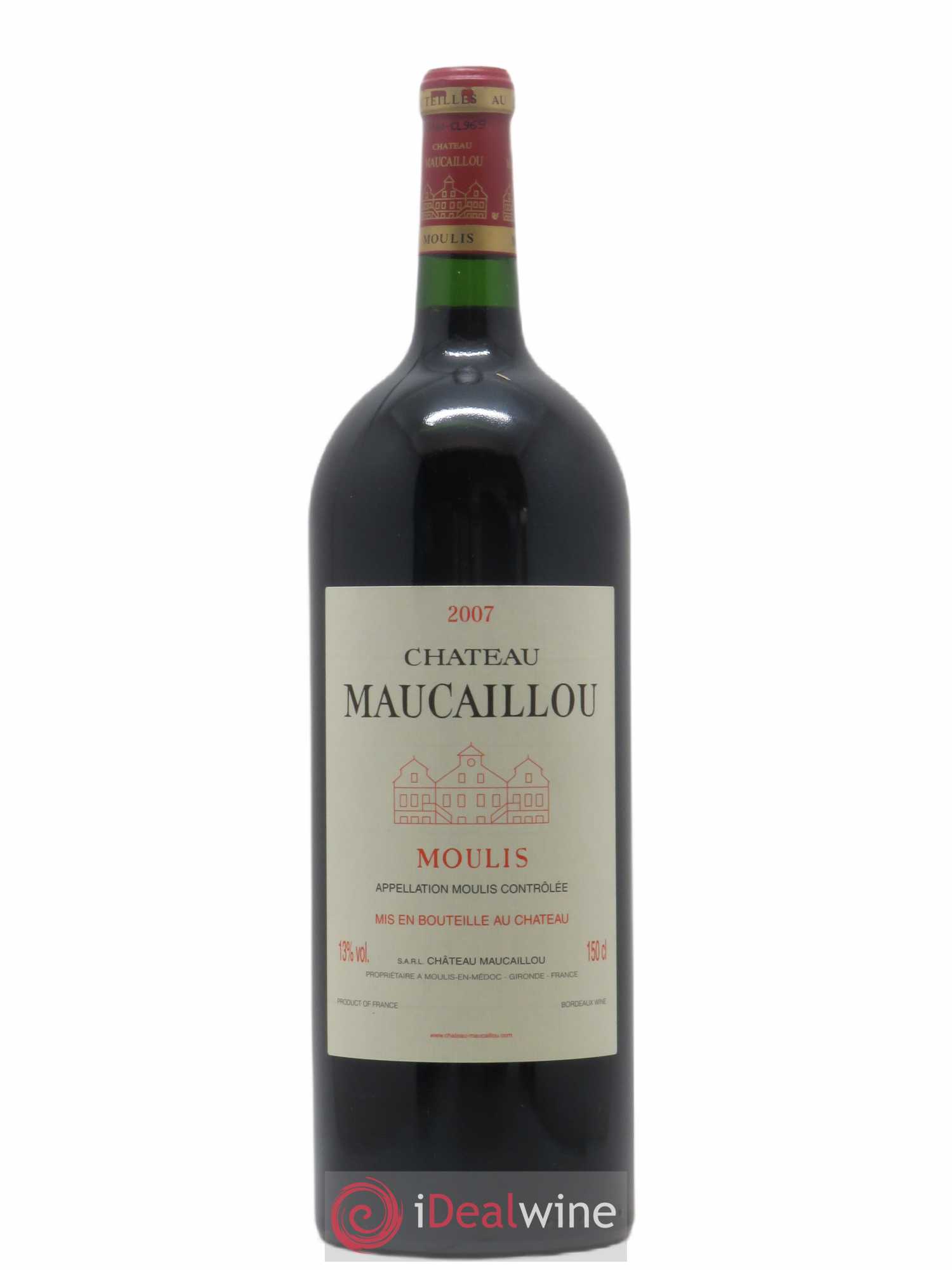 Château Maucaillou 2007 - Lot de 1 magnum - 0