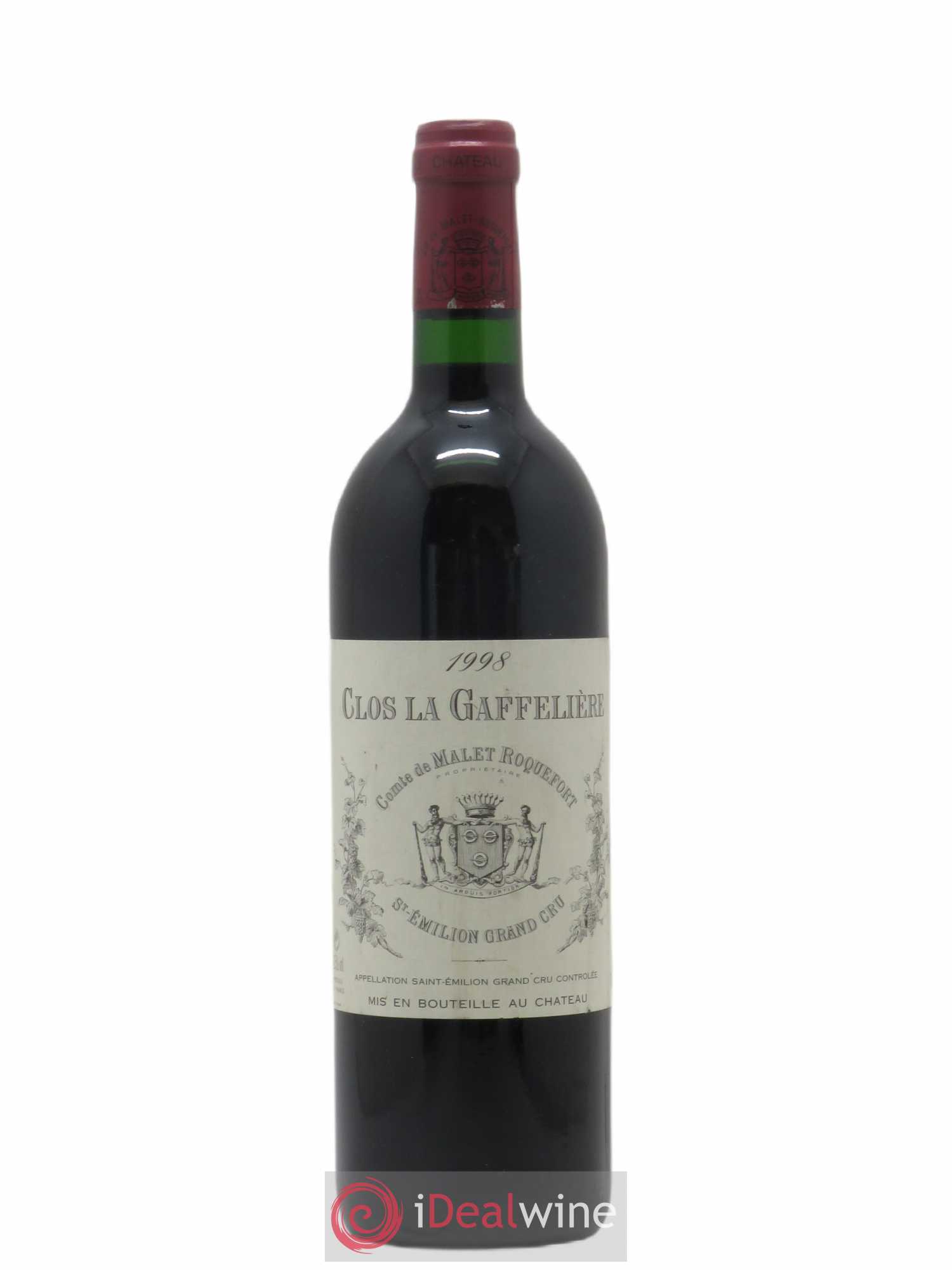 Saint-Émilion Grand Cru Clos La Gaffelière 1998 - Posten von 1 Flasche - 0