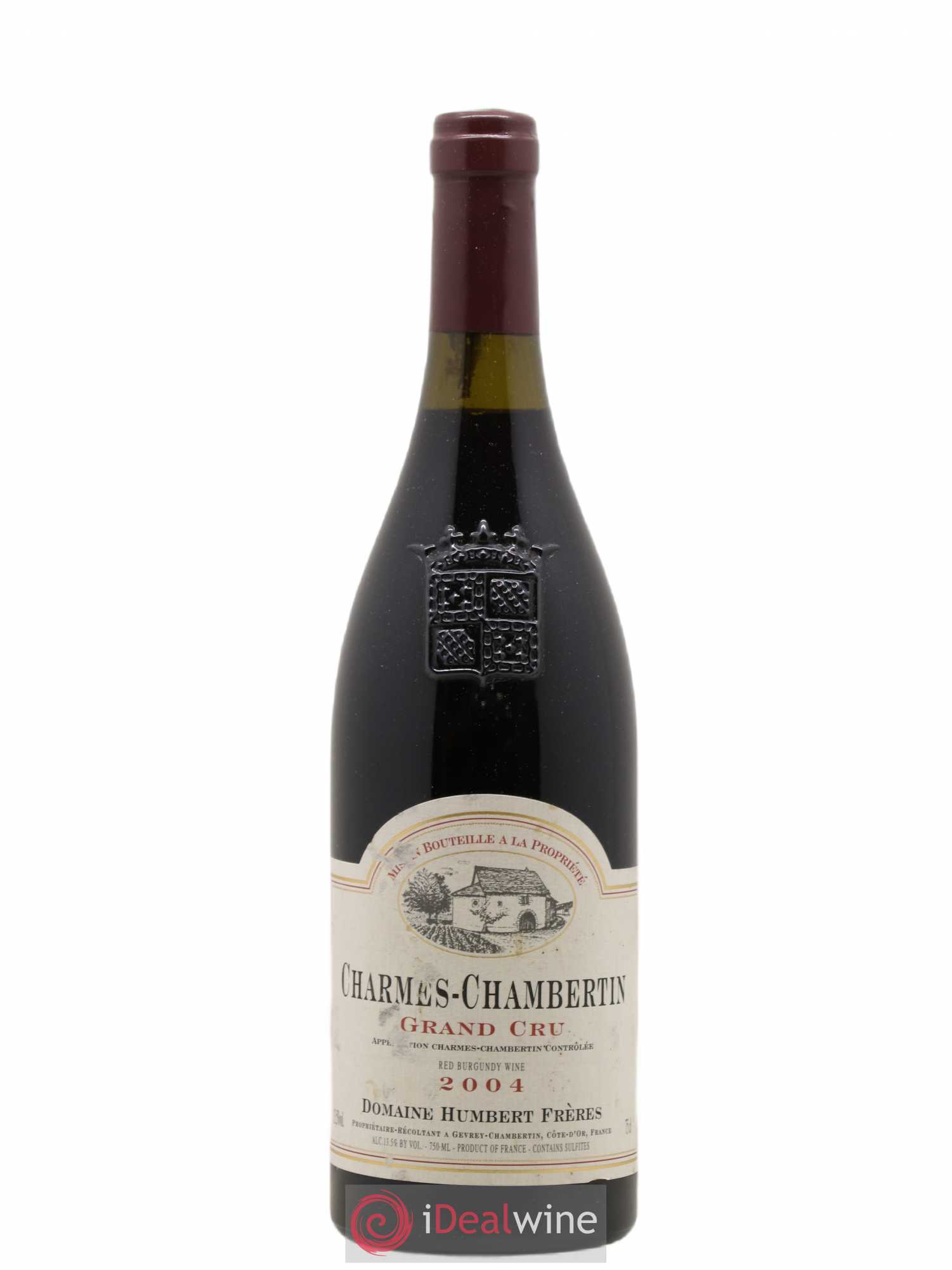 Charmes-Chambertin Grand Cru Humbert (Domaine) 2004 - Lot de 1 bouteille - 0