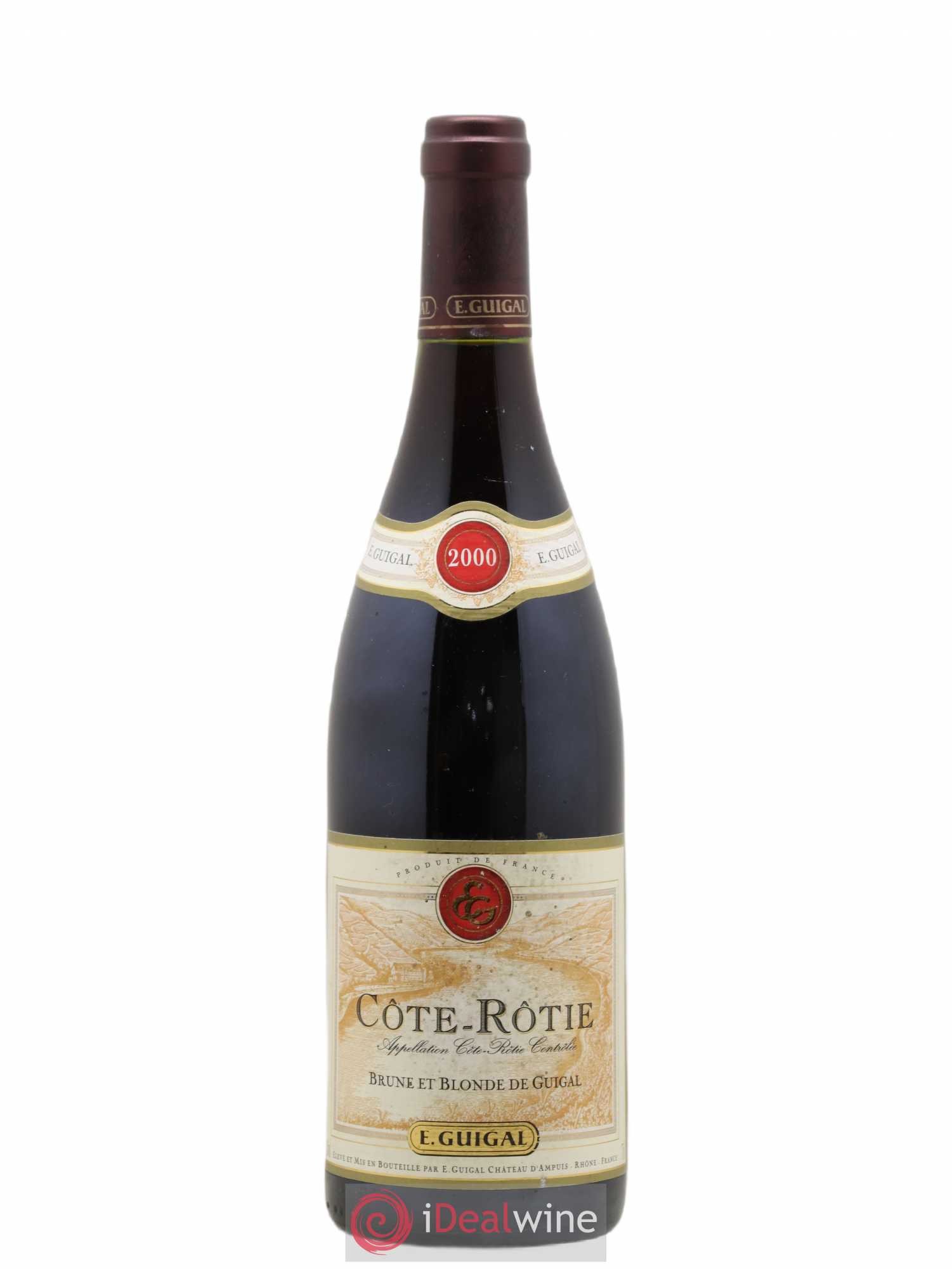 Côte-Rôtie Côtes Brune et Blonde Guigal 2000 - Lot de 1 bouteille - 0