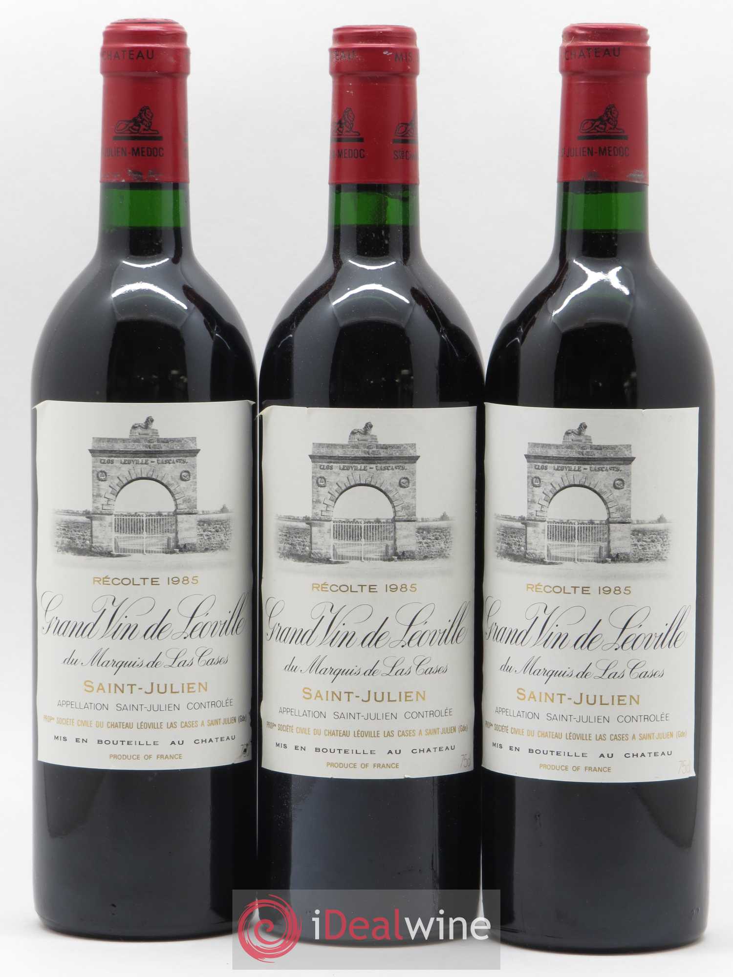 Château Léoville Las Cases 2ème Grand Cru Classé 1985 - Lot of 12 bottles - 2