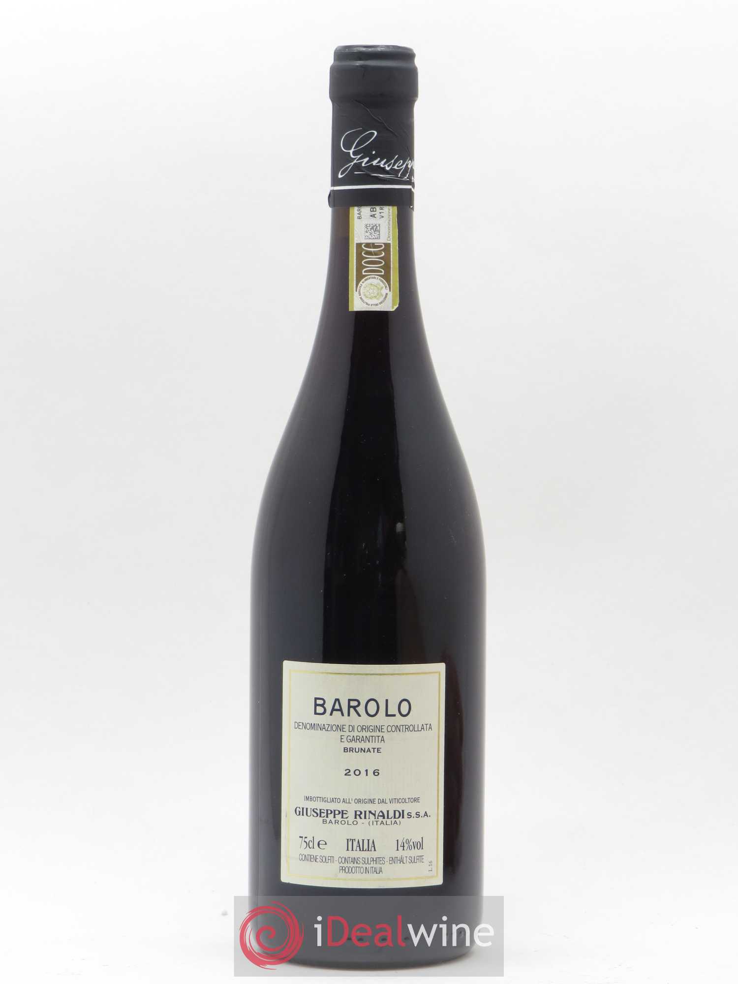 Barolo DOCG Brunate Giuseppe Rinaldi 2016 - Posten von 1 Flasche - 1