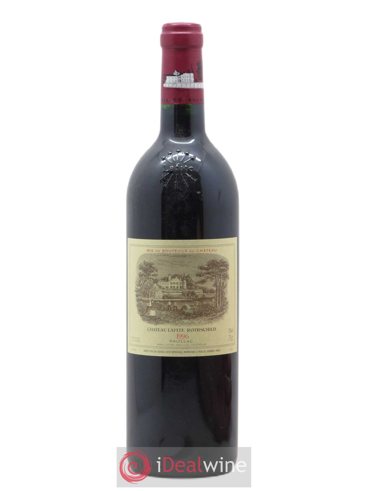 Château Lafite Rothschild 1er Grand Cru Classé 1996 - Lot de 1 bouteille - 0