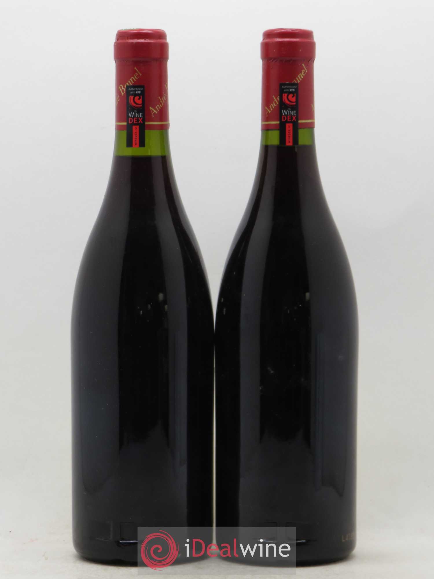 Châteauneuf-du-Pape Les Cailloux Cuvée Centenaire André Brunel 1990 - Lot de 2 bouteilles - 1