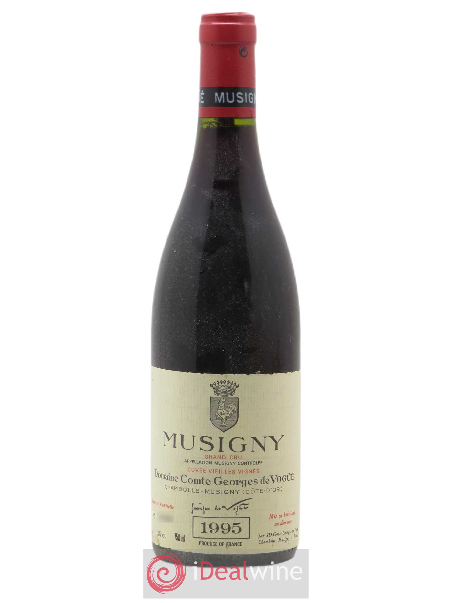 Musigny Grand Cru Cuvée Vieilles Vignes Comte Georges de Vogüé 1995 - Lot de 1 bouteille - 0