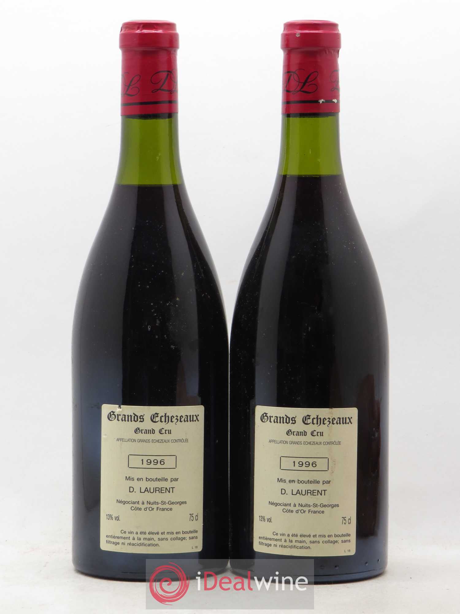 Grands-Echezeaux Grand Cru Dominique Laurent 1996 - Lot of 2 bottles - 1