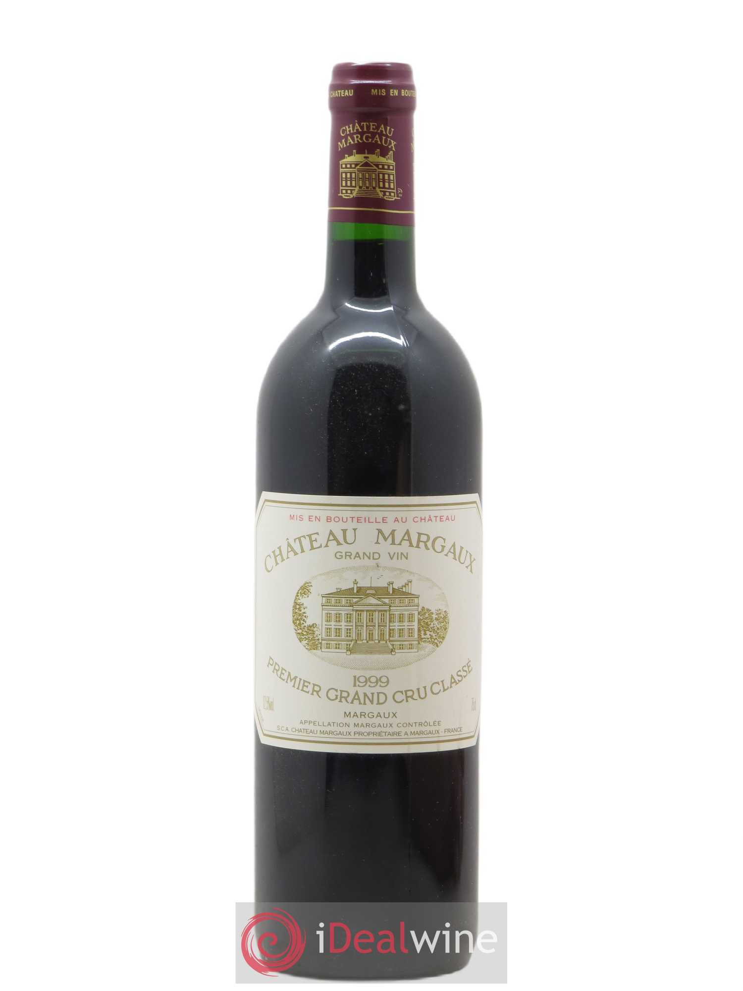 Château Margaux 1er Grand Cru Classé 1999 - Lot de 1 bouteille - 0