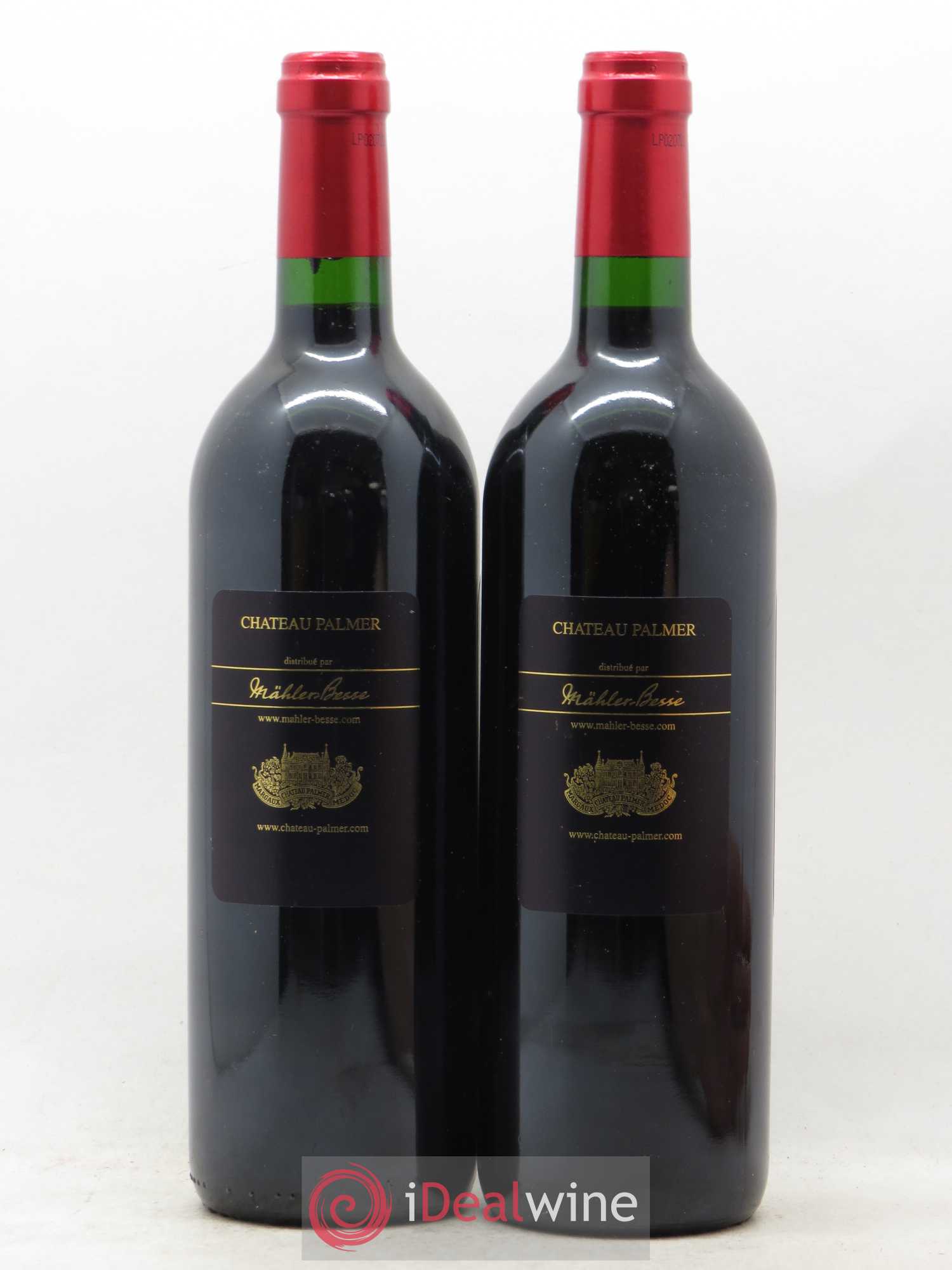 Château Palmer 3ème Grand Cru Classé 2002 - Lot de 2 bouteilles - 1