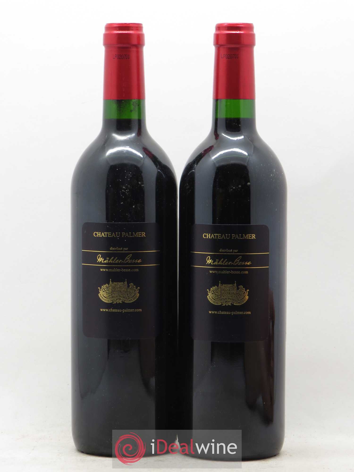 Château Palmer 3ème Grand Cru Classé 2002 - Lot de 2 bouteilles - 1