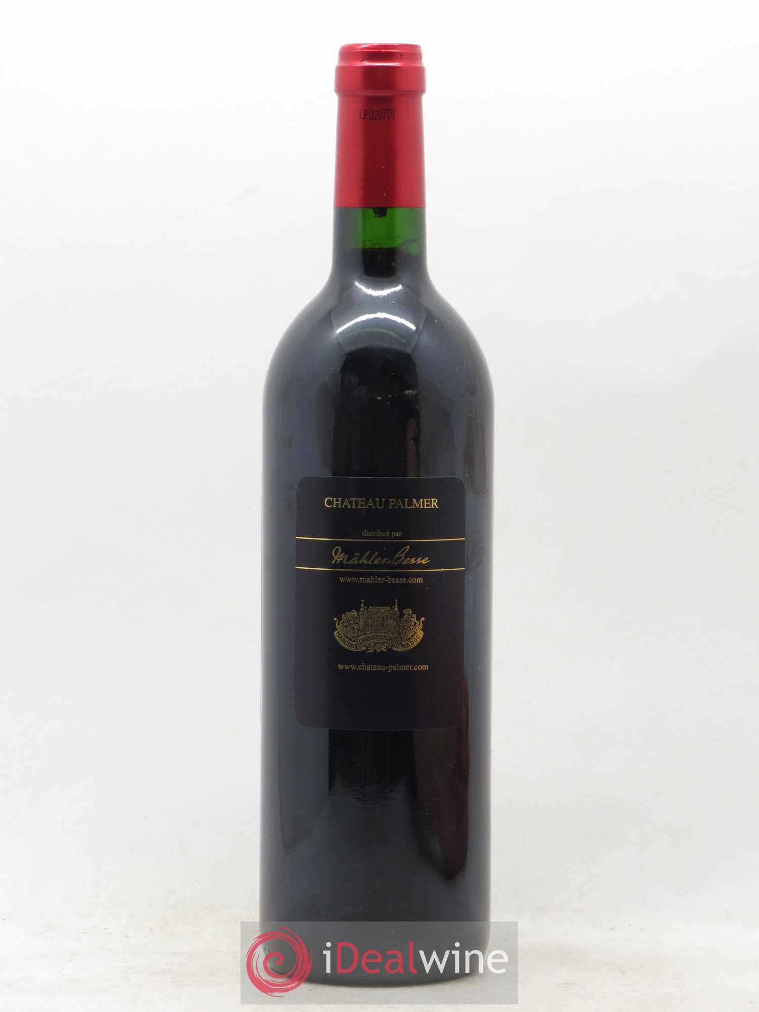 Château Palmer 3ème Grand Cru Classé 2002 - Lot de 1 bouteille - 1