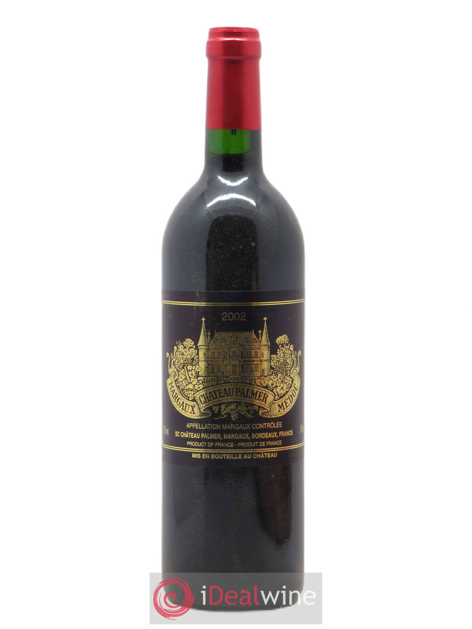 Château Palmer 3ème Grand Cru Classé 2002 - Lot de 1 bouteille - 0