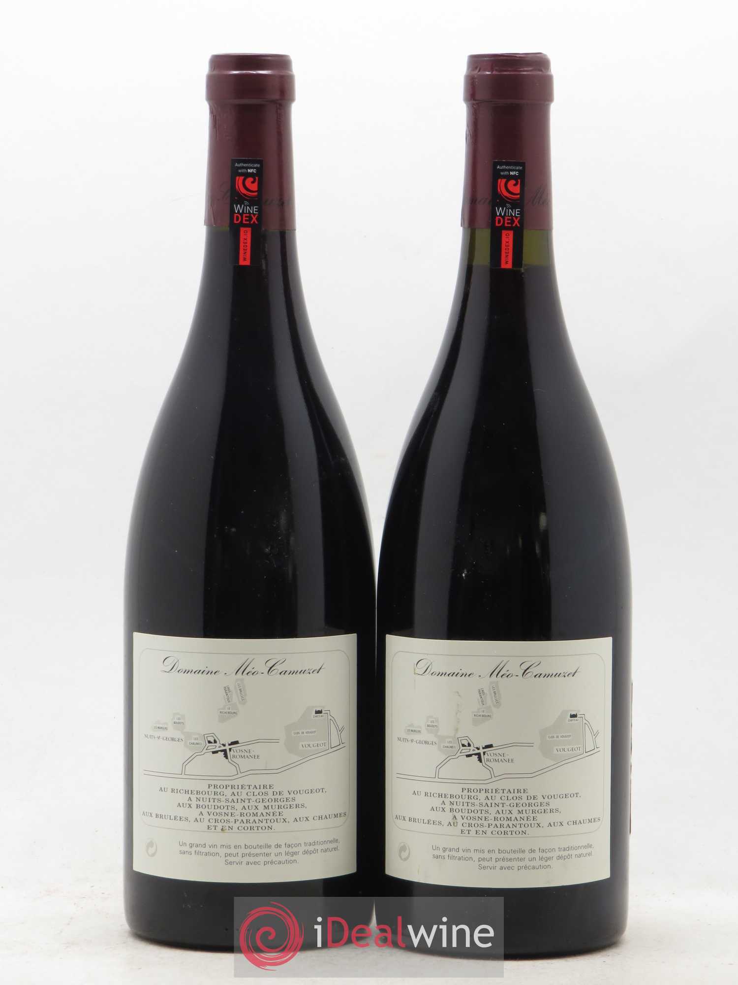Clos de Vougeot Grand Cru Méo-Camuzet (Domaine) 1993 - Lotto di 2 bottiglie - 1