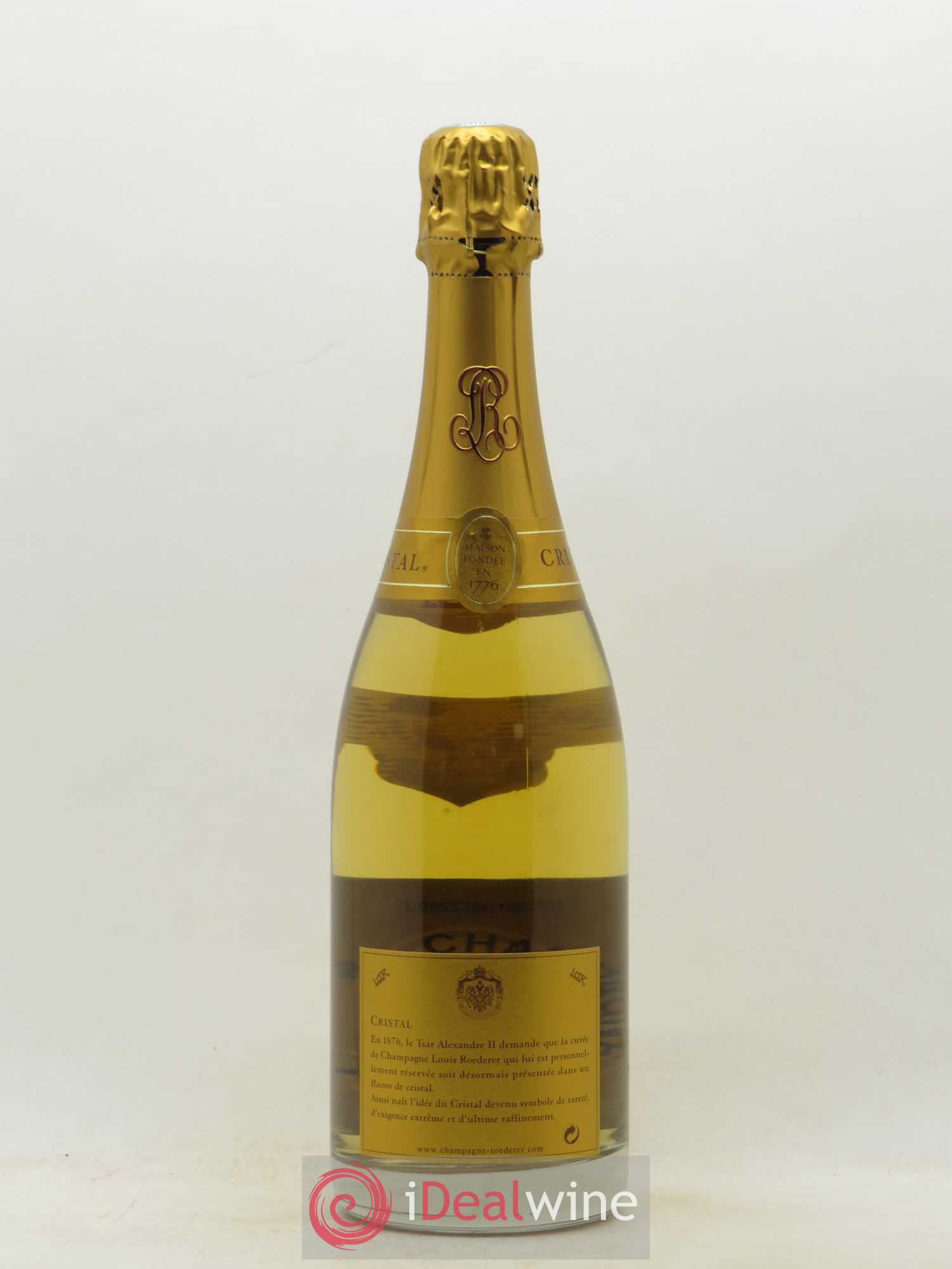 Cristal Louis Roederer Brut 1997 - Posten von 1 Flasche - 1