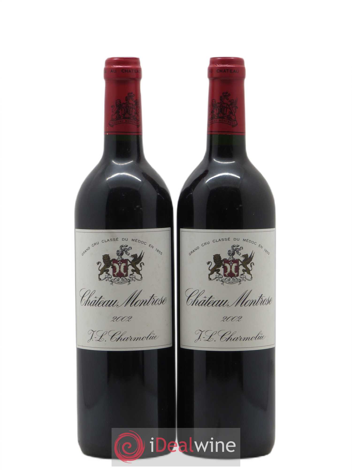 Château Montrose 2ème Grand Cru Classé 2002 - Lot de 2 bouteilles - 0