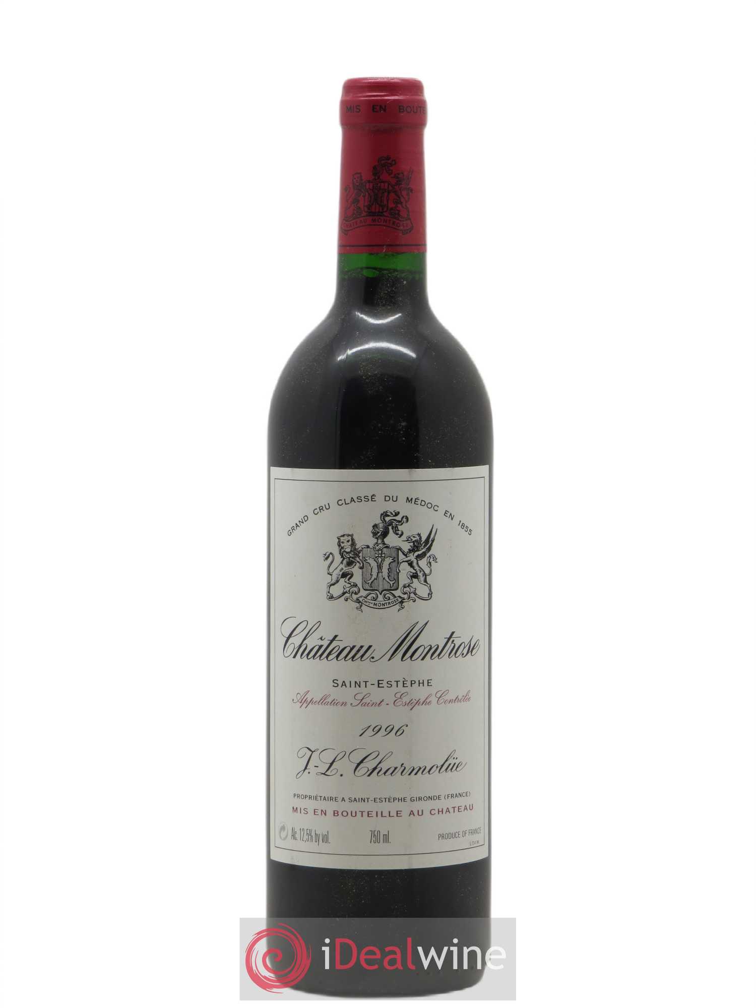 Château Montrose 2ème Grand Cru Classé 1996 - Lot de 1 bouteille - 0