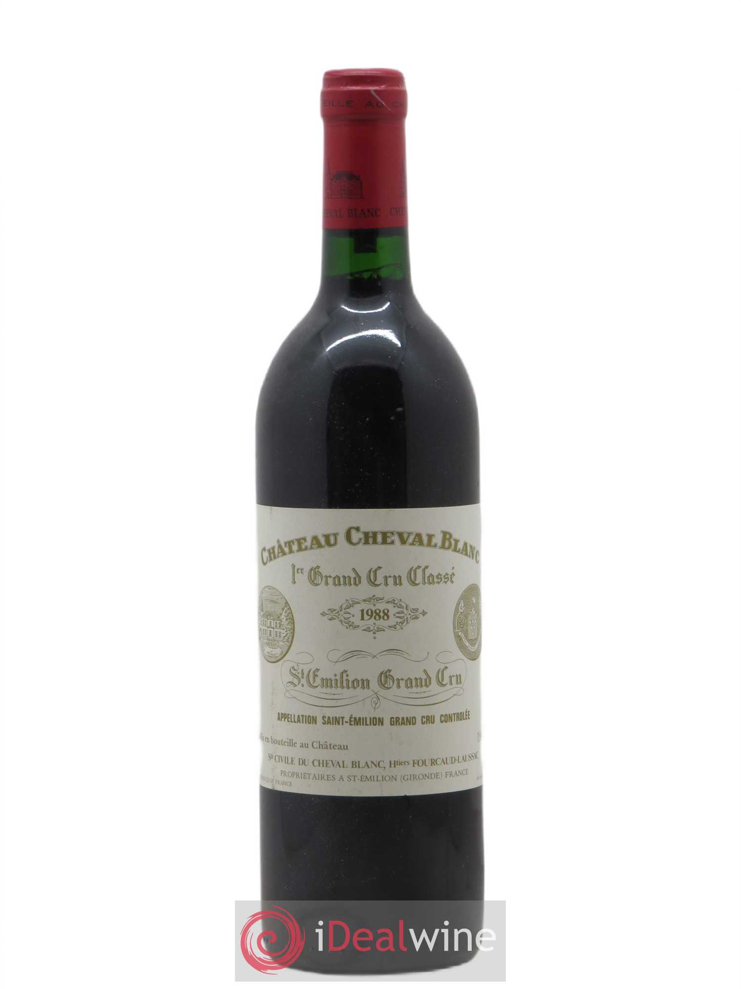 Château Cheval Blanc 1er Grand Cru Classé A 1988 - Lot de 1 bouteille - 0