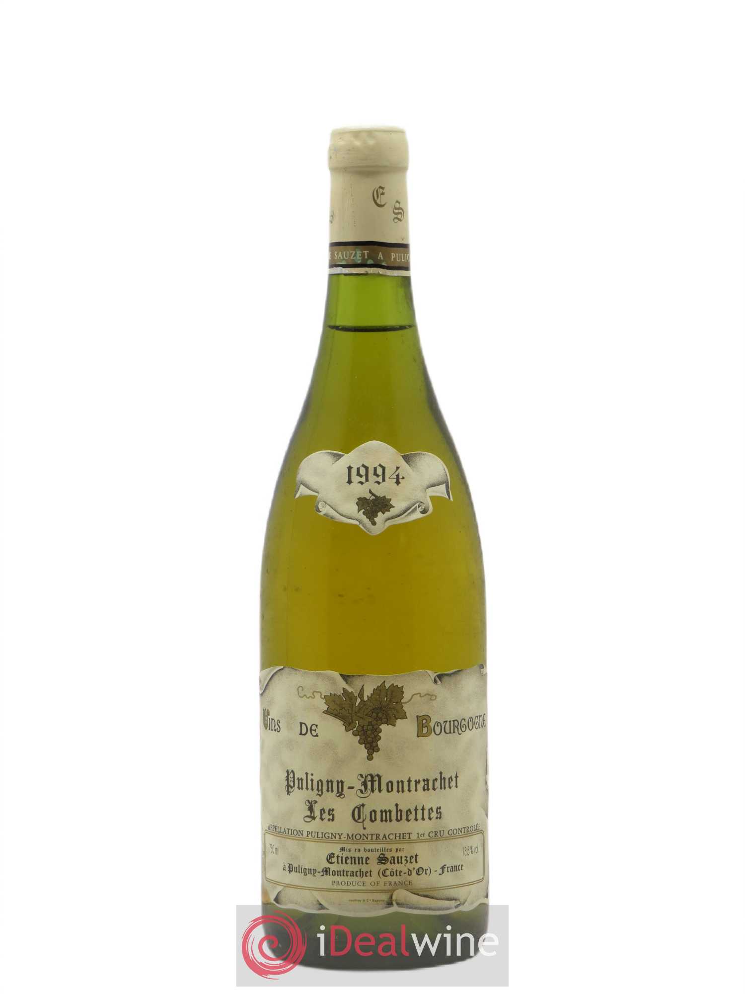 Puligny-Montrachet 1er Cru Les Combettes Etienne Sauzet 1994 - Lot de 1 bouteille - 0