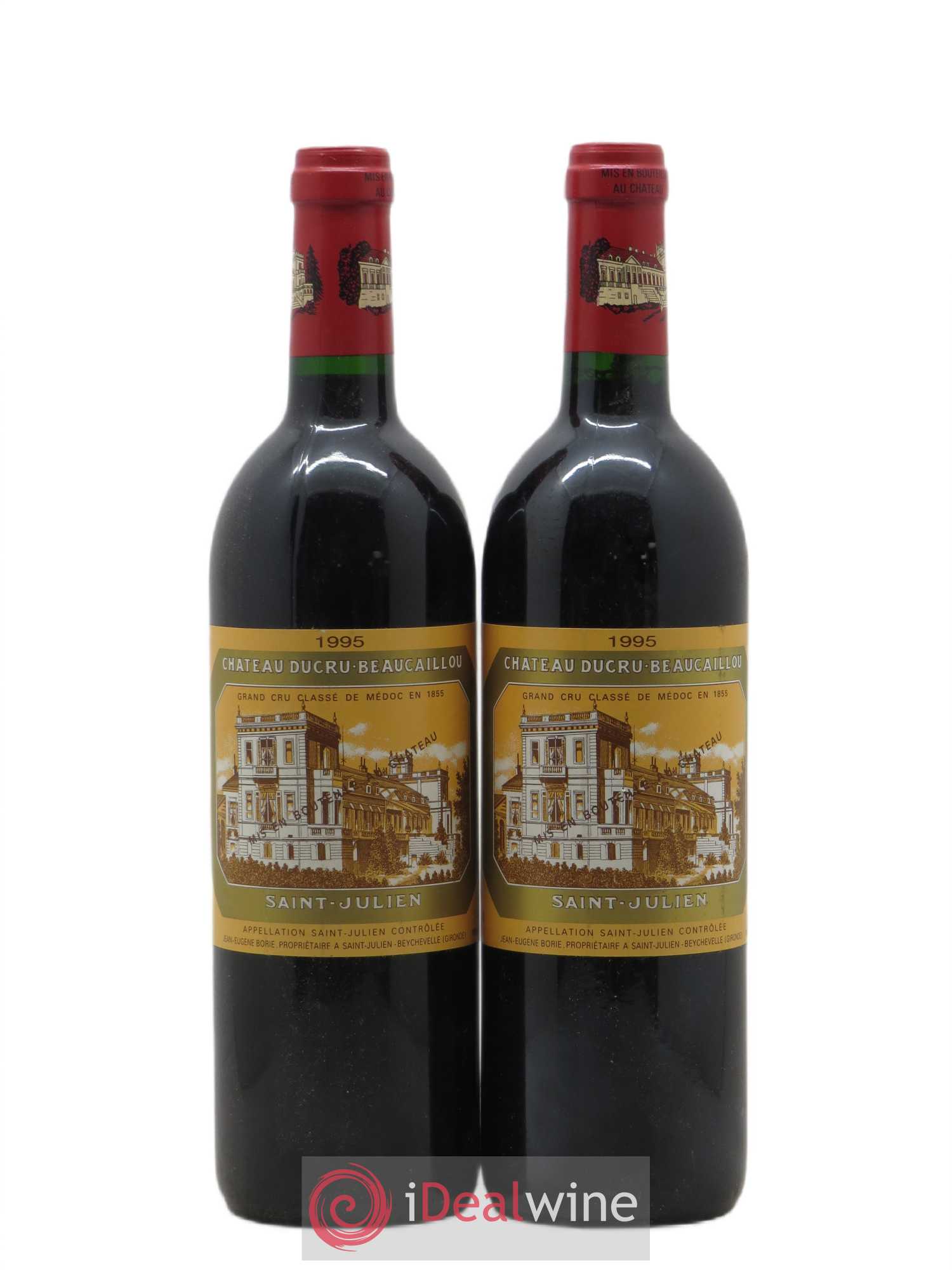 Château Ducru Beaucaillou 2ème Grand Cru Classé 1995 - Lot de 2 bouteilles - 0