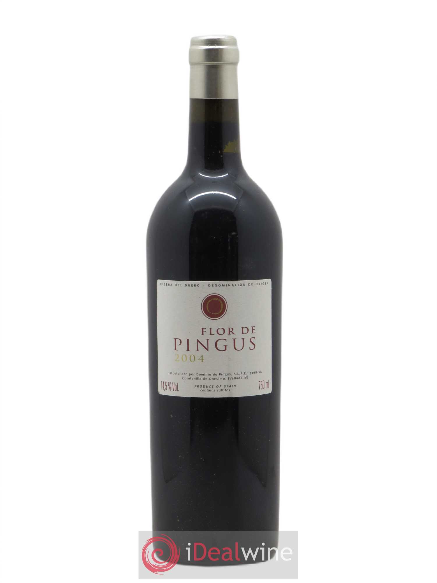 Ribera Del Duero Flor de Pingus Dominio de Pingus - Peter Sisseck 2004 - Lot de 1 bouteille - 0