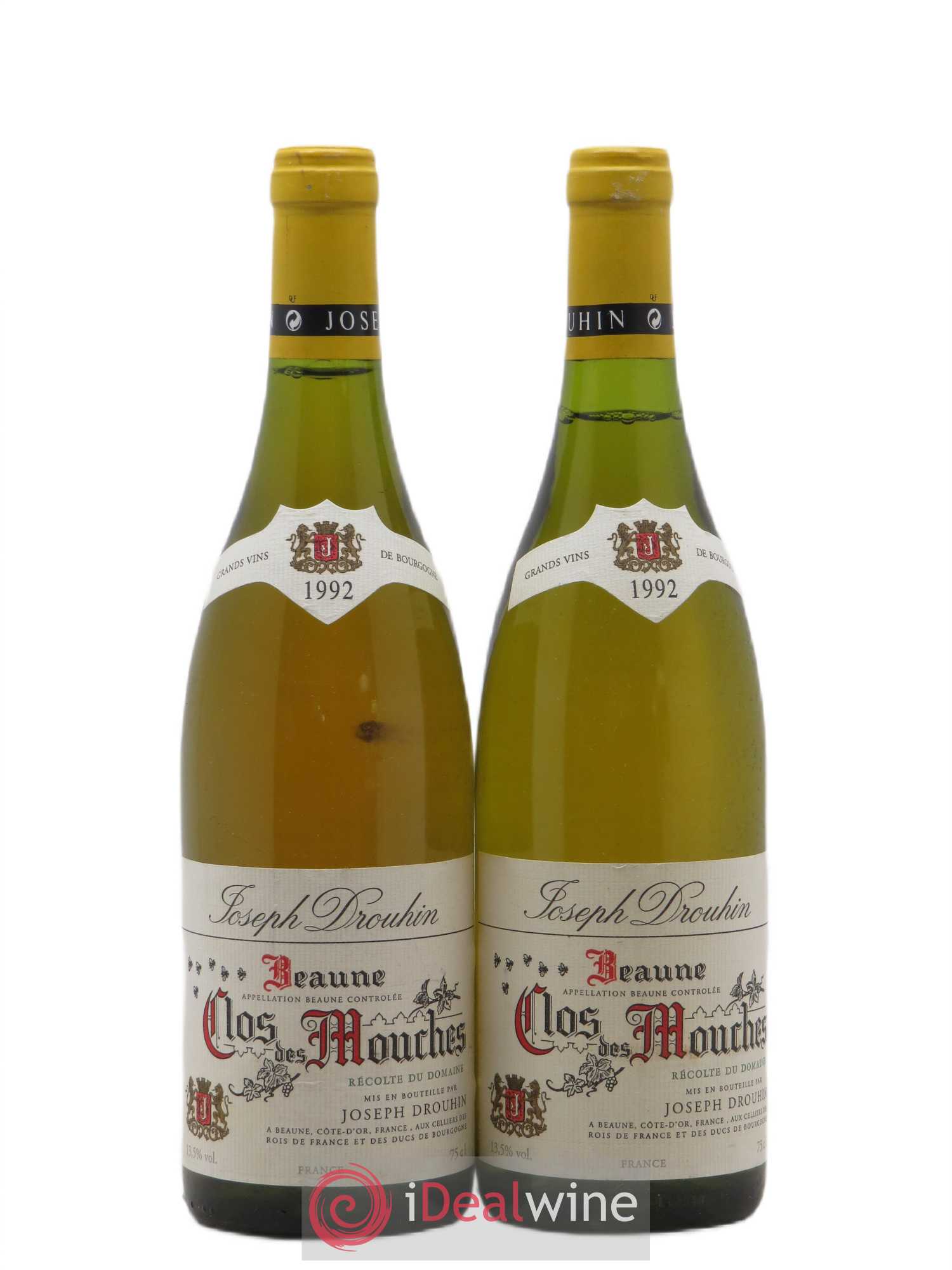 Beaune 1er Cru Clos des Mouches Joseph Drouhin 1992 - Lot de 2 bouteilles - 0