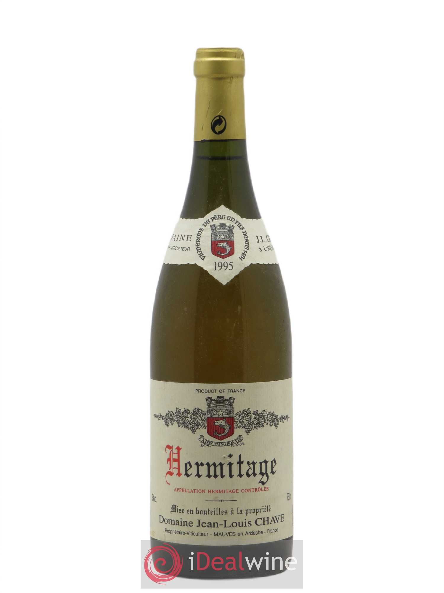 Hermitage Jean-Louis Chave 1995 - Lot de 1 bouteille - 0