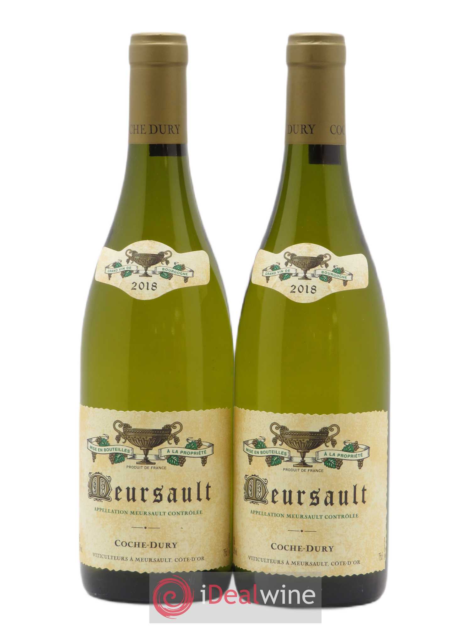 Meursault Coche Dury (Domaine) 2018 - Lot de 2 bouteilles - 0