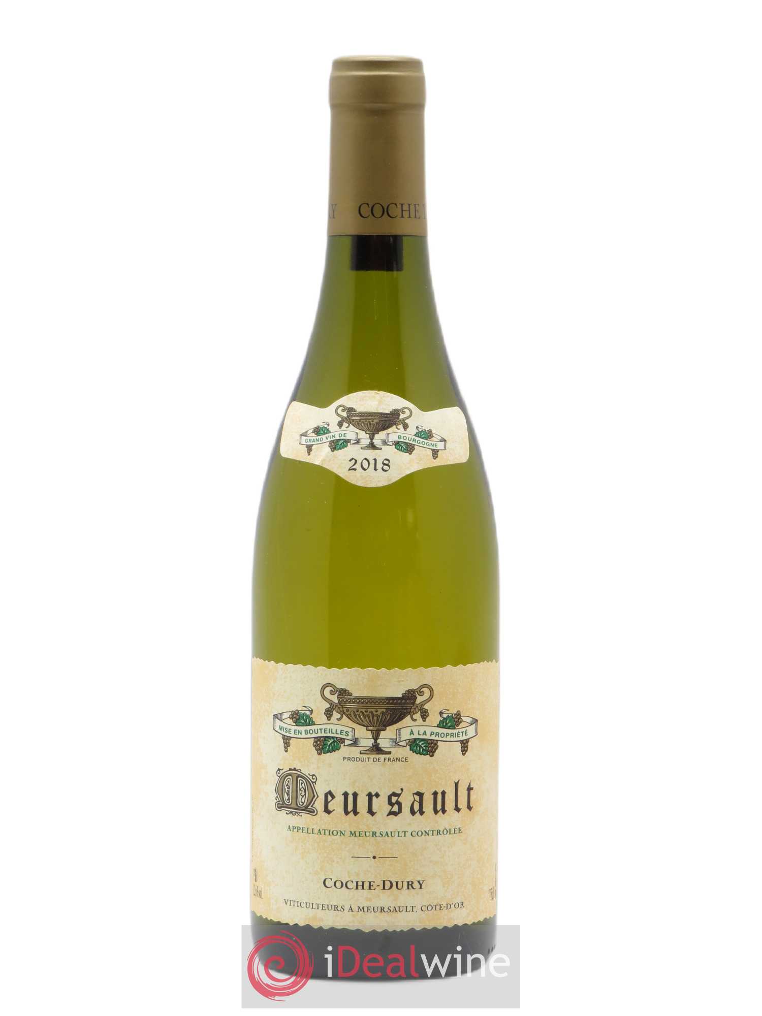 Meursault Coche Dury (Domaine) 2018 - Lot de 1 bouteille - 0