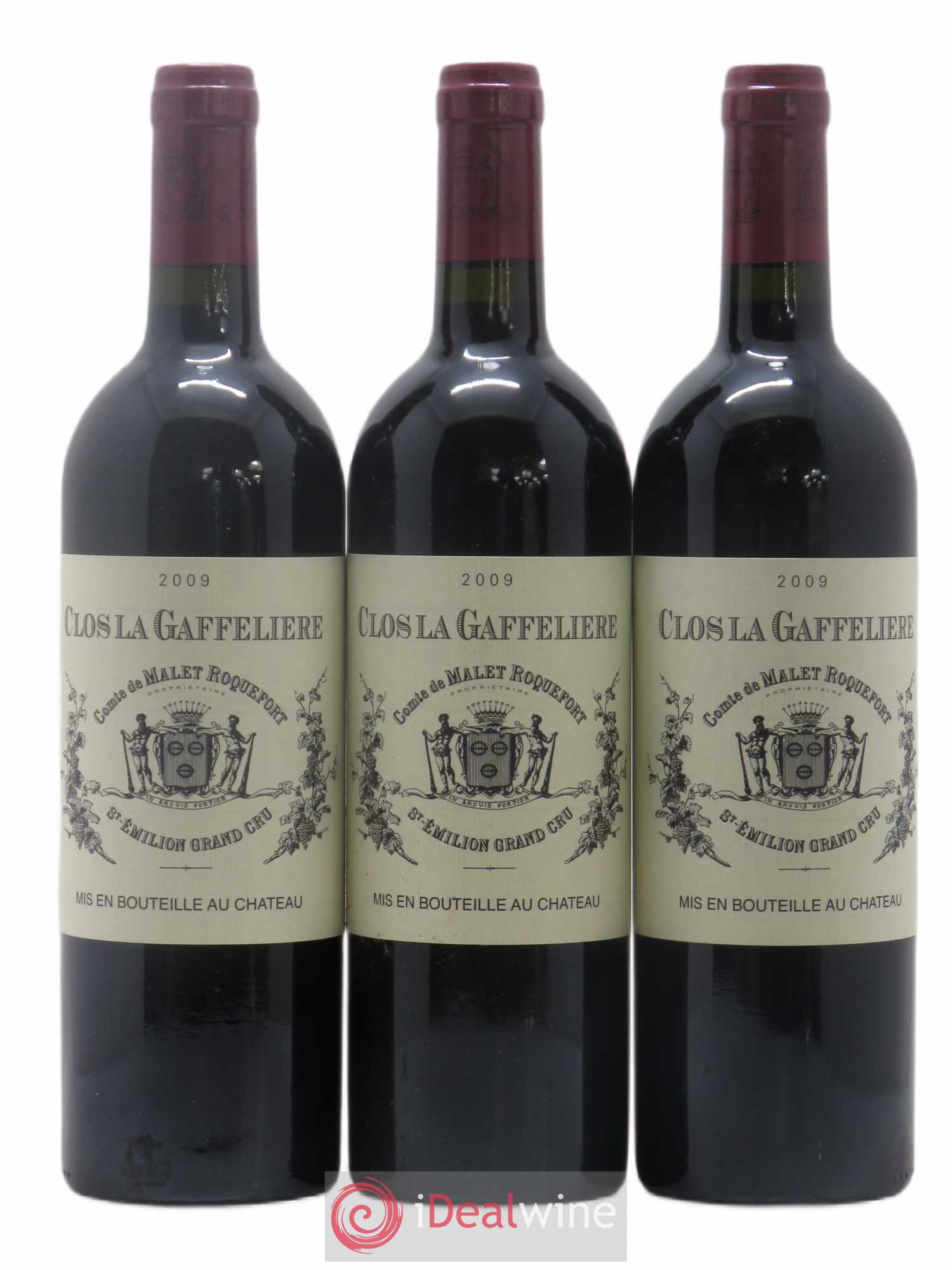Saint-Émilion Grand Cru 2009 - Posten von 3 Flaschen - 0
