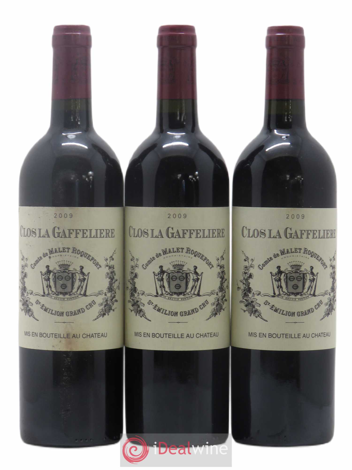 Saint-Émilion Grand Cru 2009 - Posten von 3 Flaschen - 0