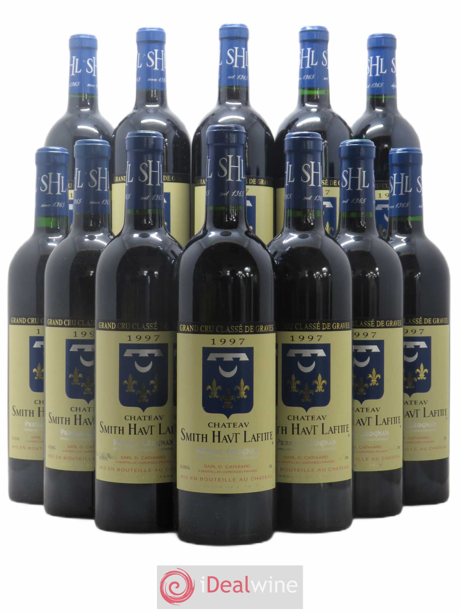 Château Smith Haut Lafitte Cru Classé de Graves 1997 - Lot de 12 bouteilles - 0