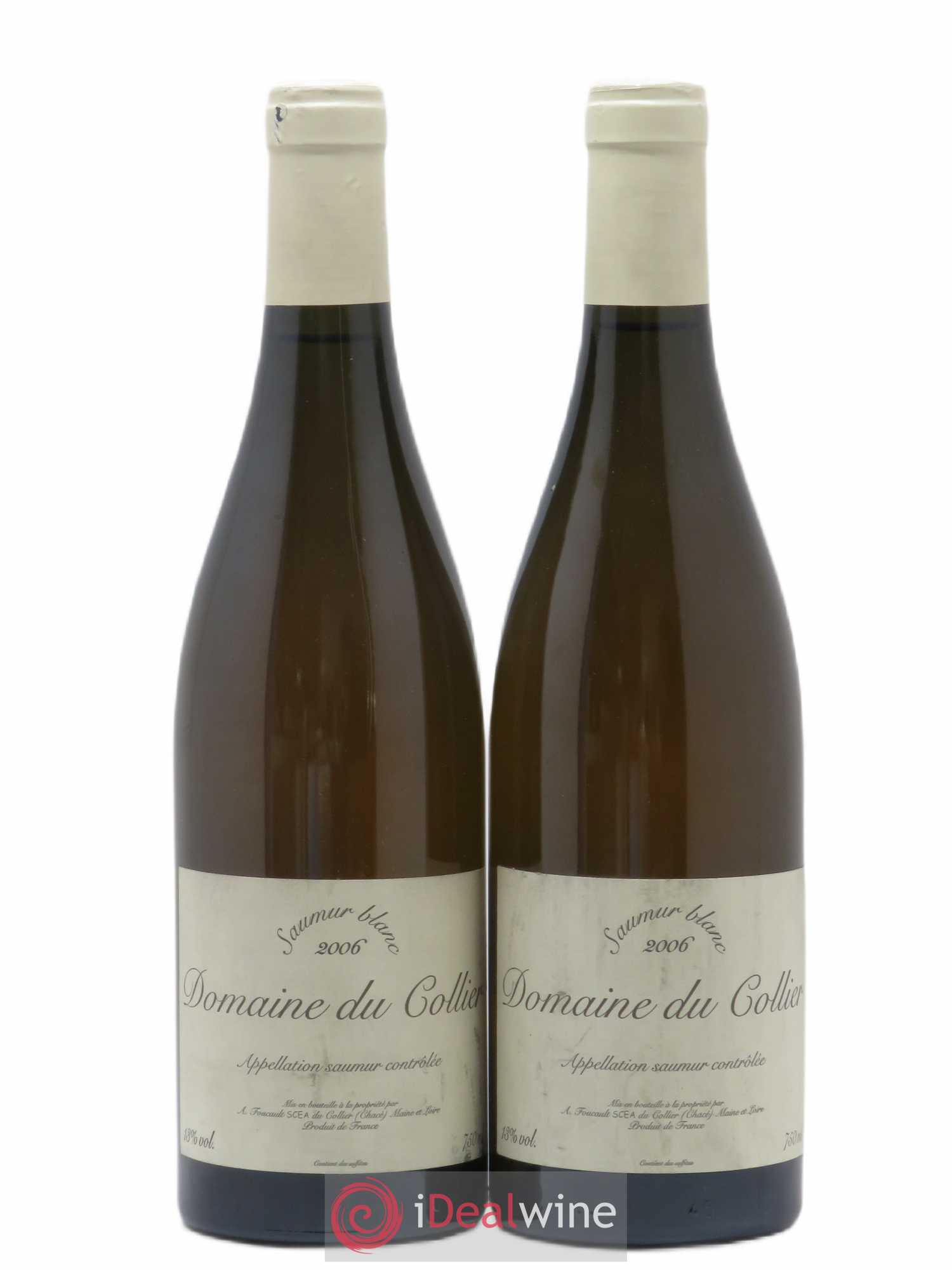 Saumur Domaine du Collier 2006 - Lot de 2 bouteilles - 0