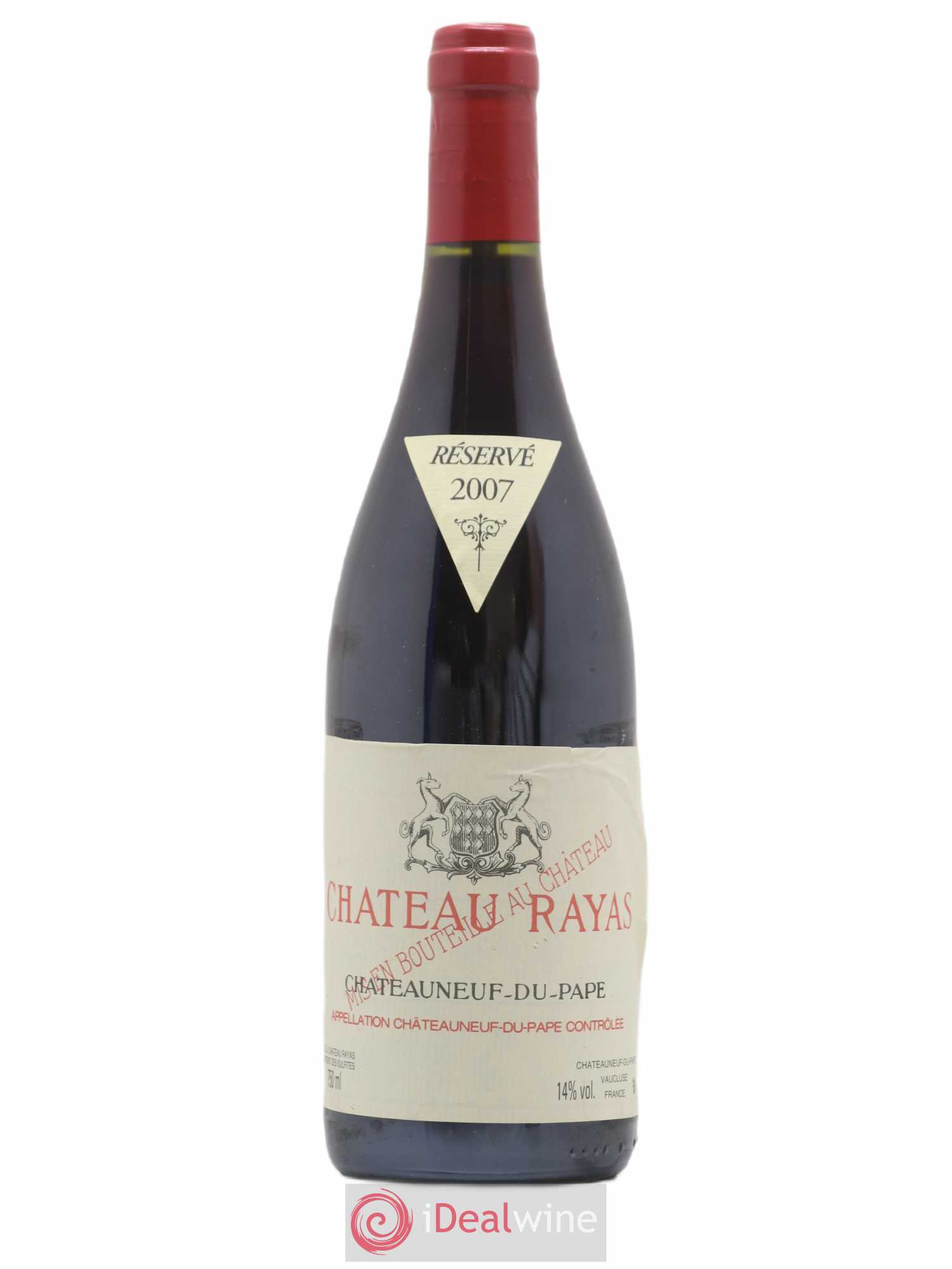 Châteauneuf-du-Pape Château Rayas Emmanuel Reynaud 2007 - Lot de 1 bouteille - 0