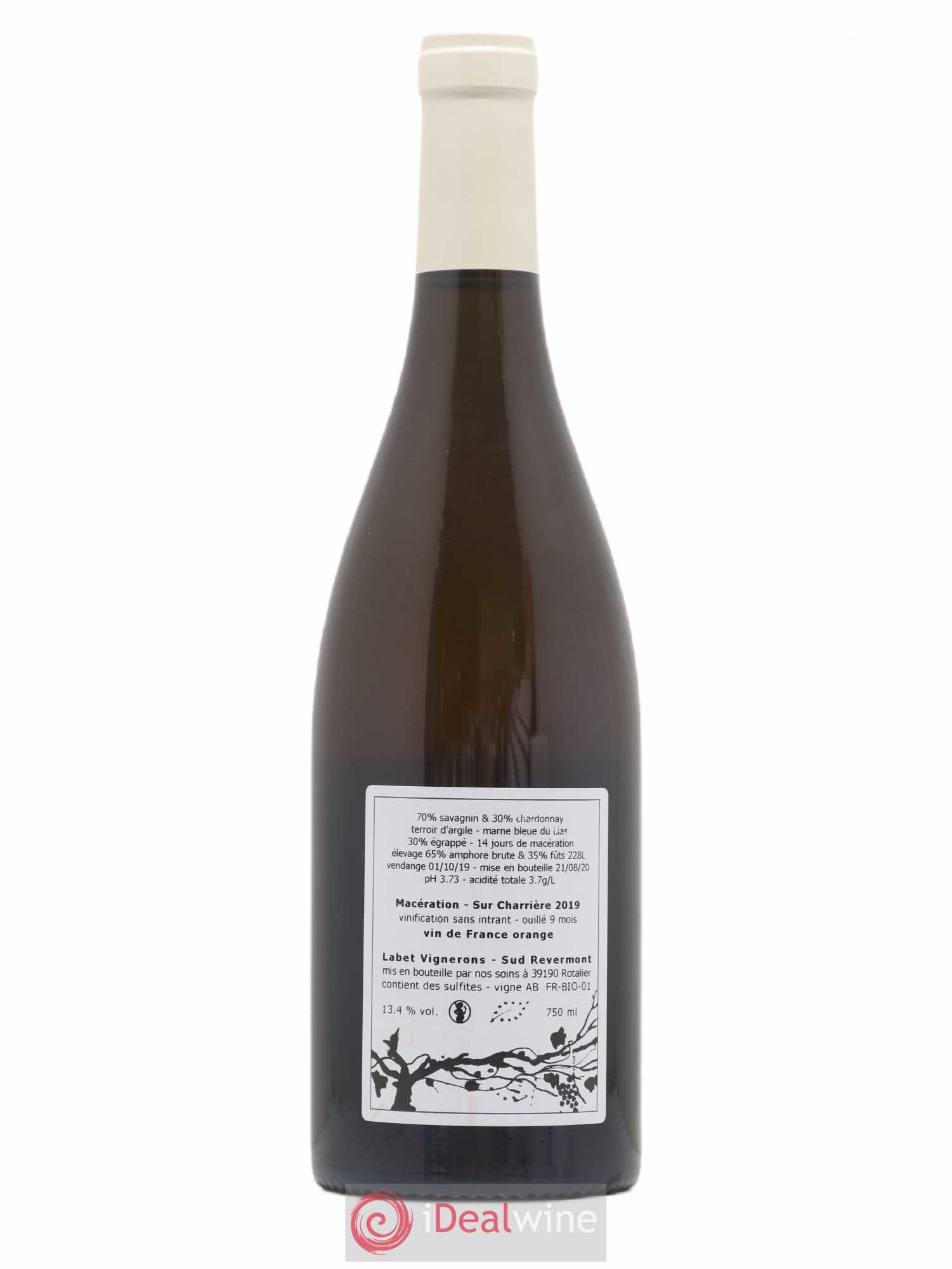 Côtes du Jura Macération Labet 2019 - Posten von 1 Flasche - 1