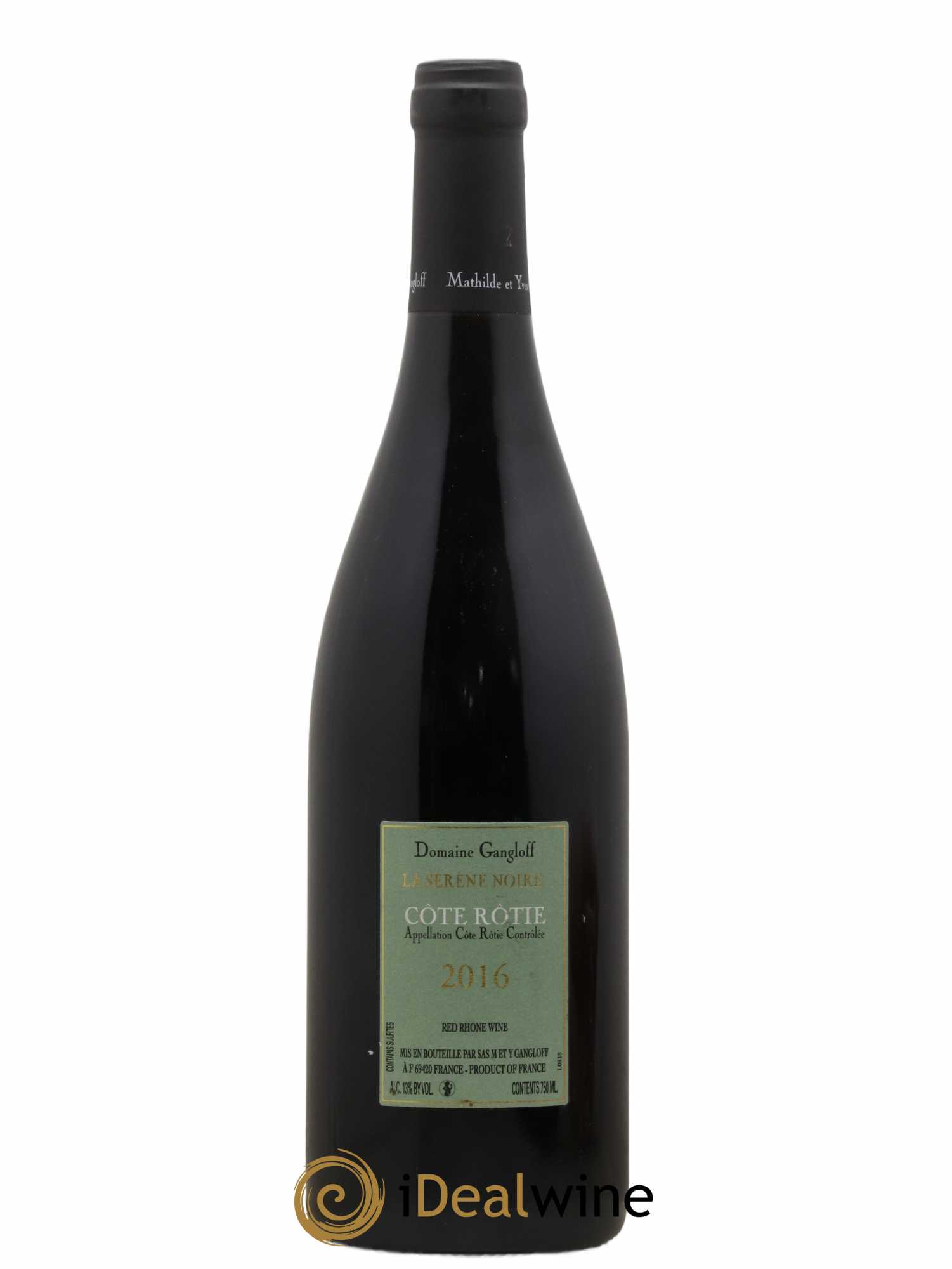 Côte-Rôtie La Sereine Noire Gangloff (Domaine) 2016 - Lot de 1 bouteille - 1