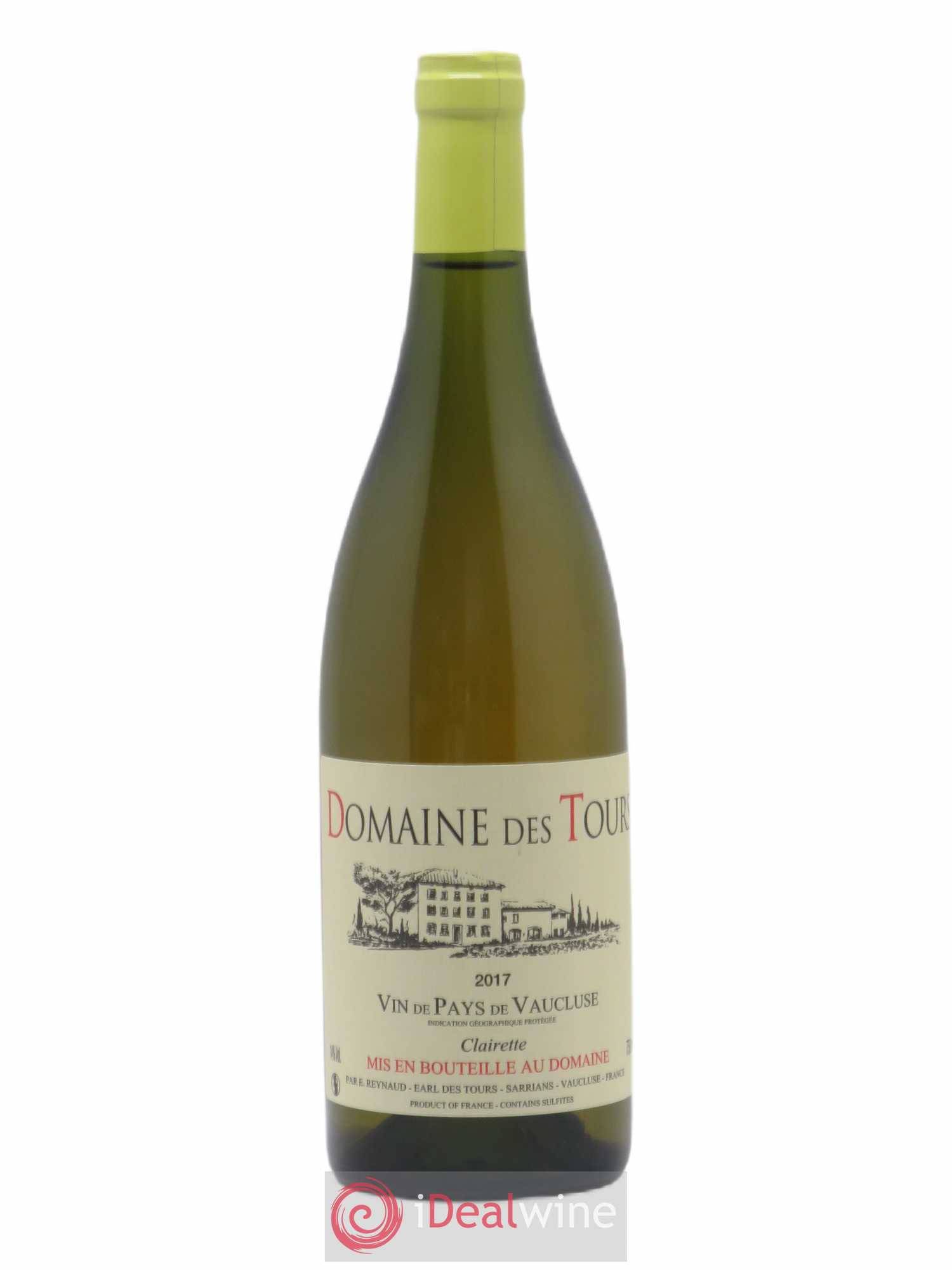 Vaucluse (Vin de Pays de Vaucluse) Domaine des Tours Emmanuel Reynaud (senza prezzo di riserva) 2017 - Lotto di 1 bottiglia - 0