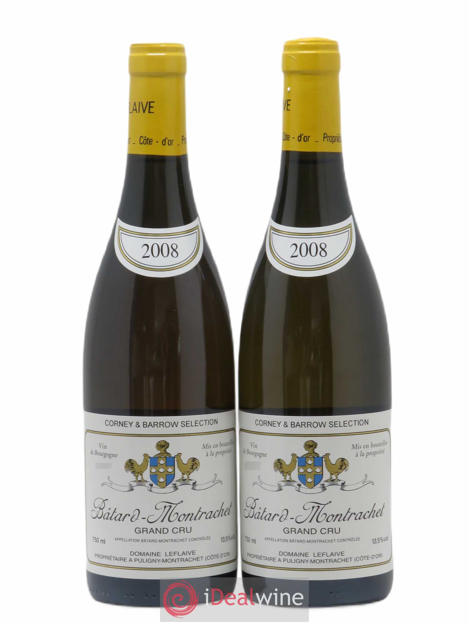 Bâtard-Montrachet Grand Cru Leflaive (Domaine) 2008 - Lot de 2 bouteilles - 0