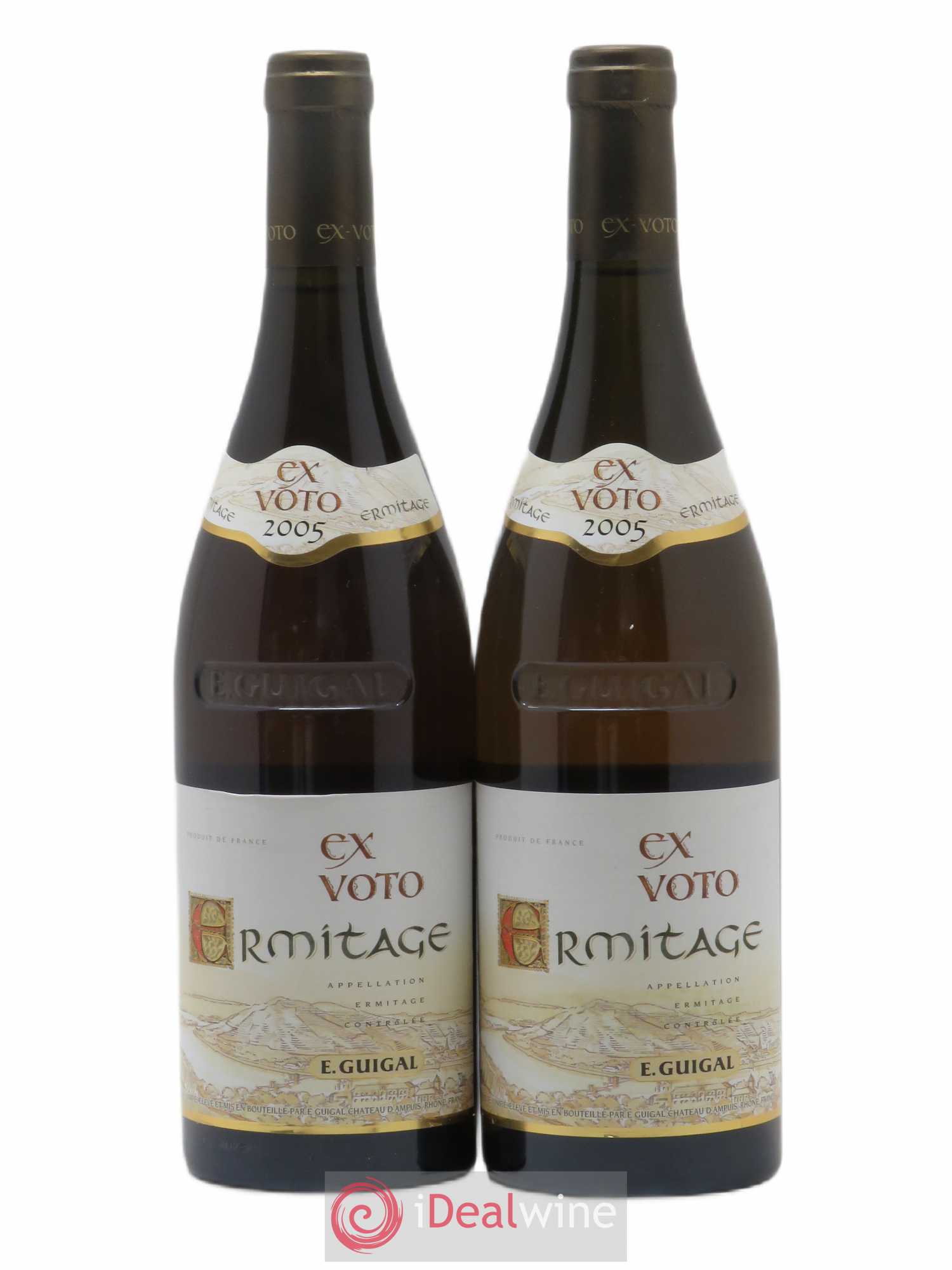 Ermitage Ex Voto Guigal 2005 - Lot de 2 bouteilles - 0