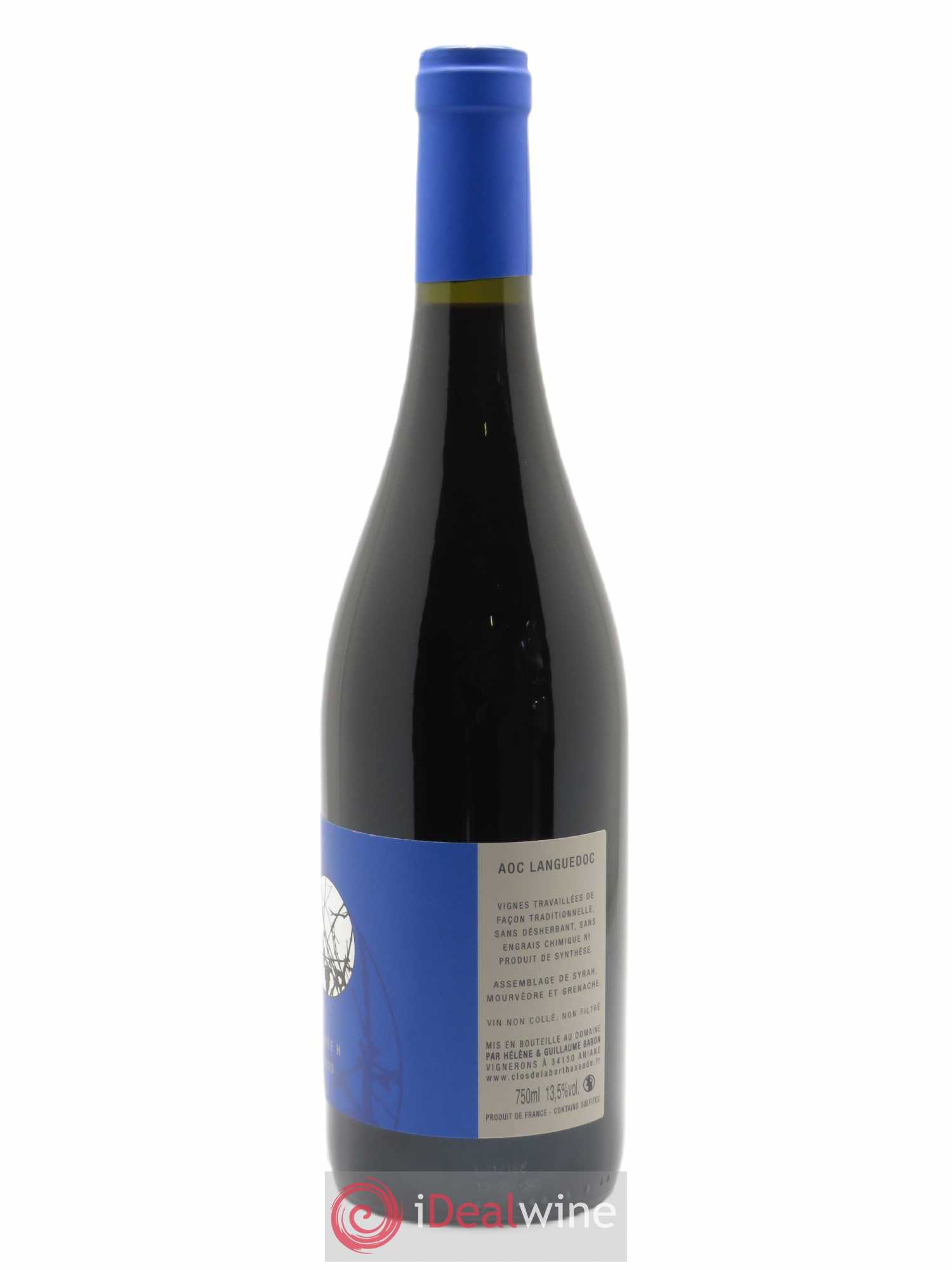 Languedoc Cuvée H Le Clos de la Barthassade 2020 - Lot de 1 bouteille - 1