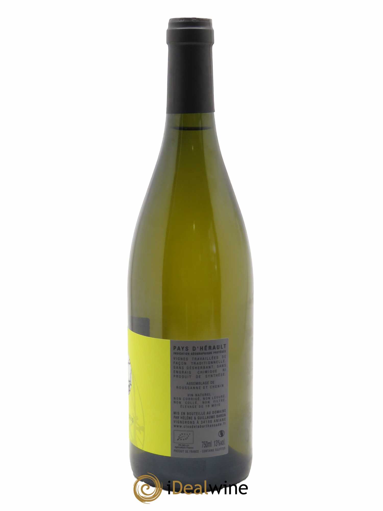 Pays d'Hérault Les Cargadous Le Clos de la Barthassade 2020 - Lot de 1 bouteille - 1