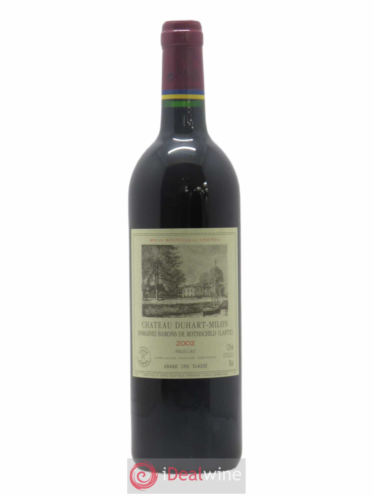 Château Duhart-Milon 4ème Grand Cru Classé 2002 - Lot de 1 bouteille - 0
